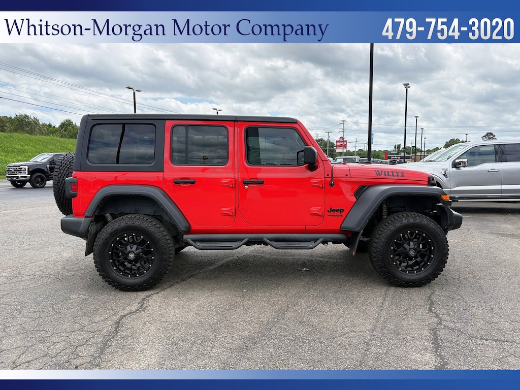 Used 2020 Jeep Wrangler Willys SUV