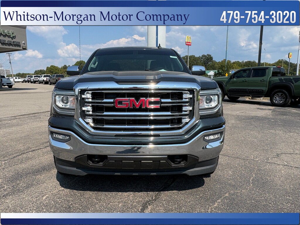 Used 2018 GMC Sierra 1500 SLT Truck Crew Cab