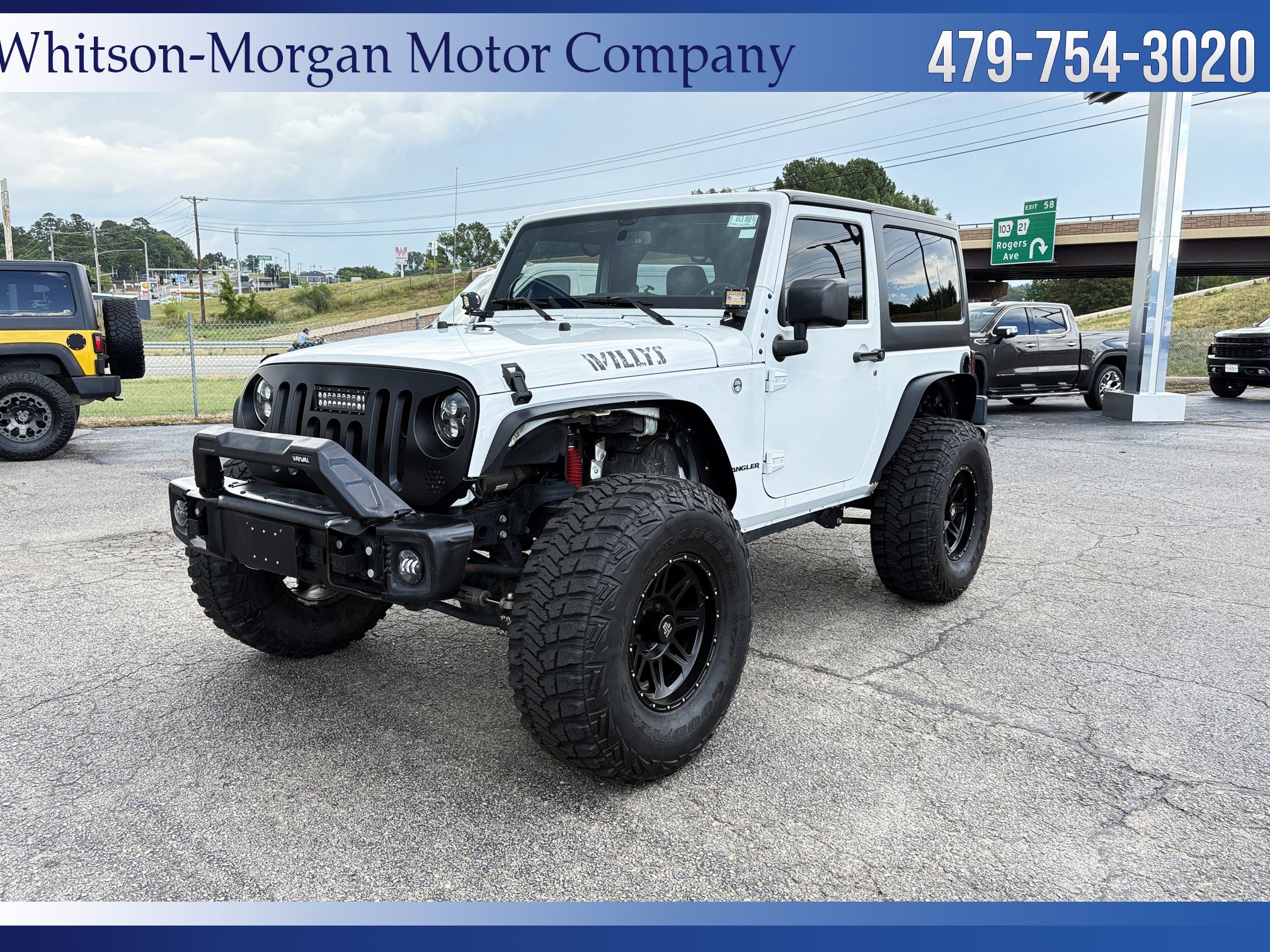 2016 Jeep Wrangler Willys Wheeler