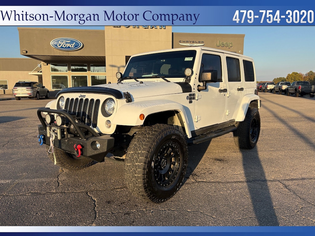 Used 2017 Jeep Wrangler JK Unlimited Sahara SUV