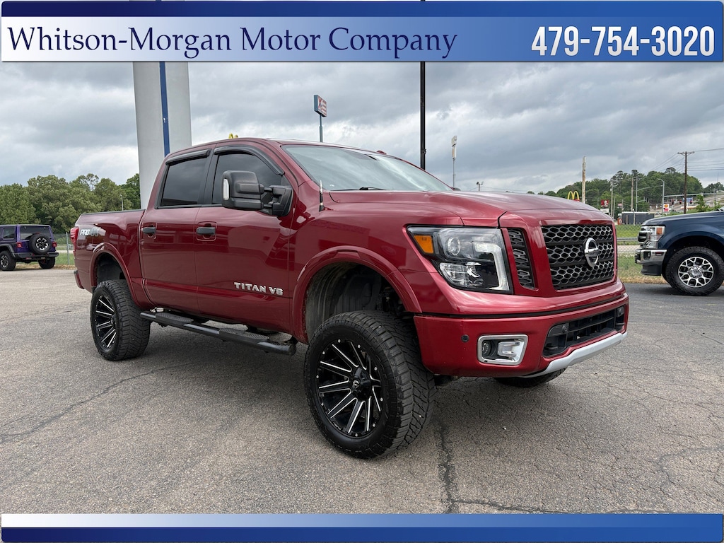 Used 2019 Nissan Titan PRO-4X Truck Crew Cab