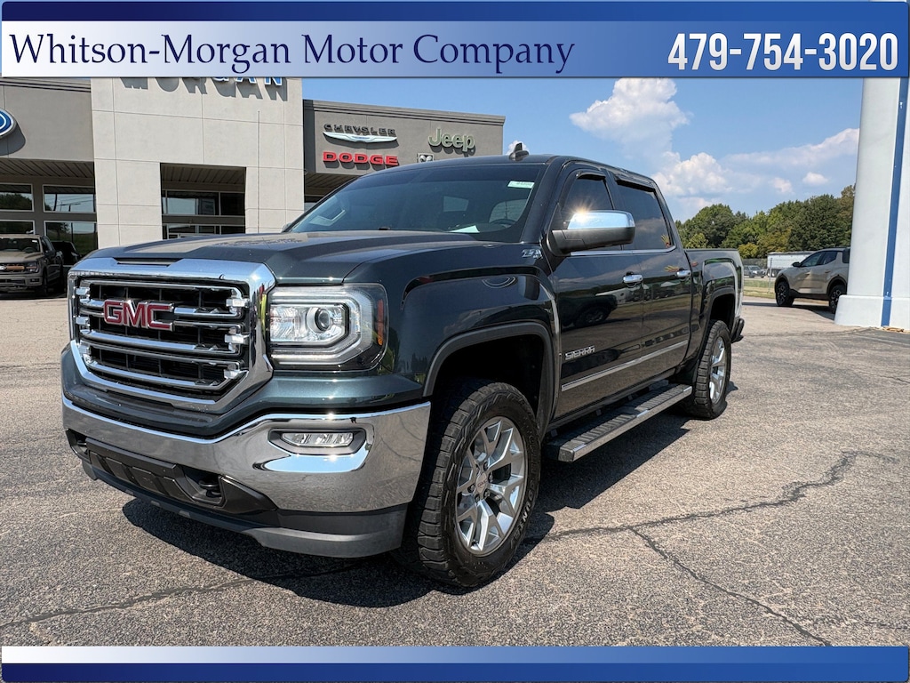 Used 2018 GMC Sierra 1500 SLT Truck Crew Cab