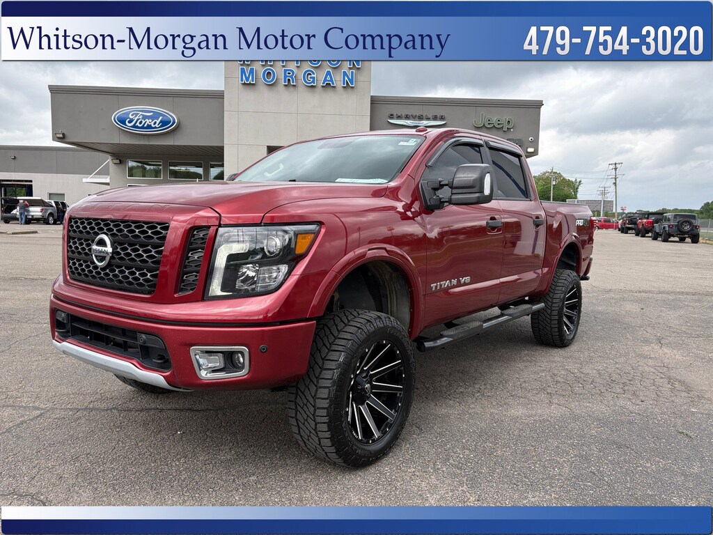 Used 2019 Nissan Titan PRO-4X Truck Crew Cab