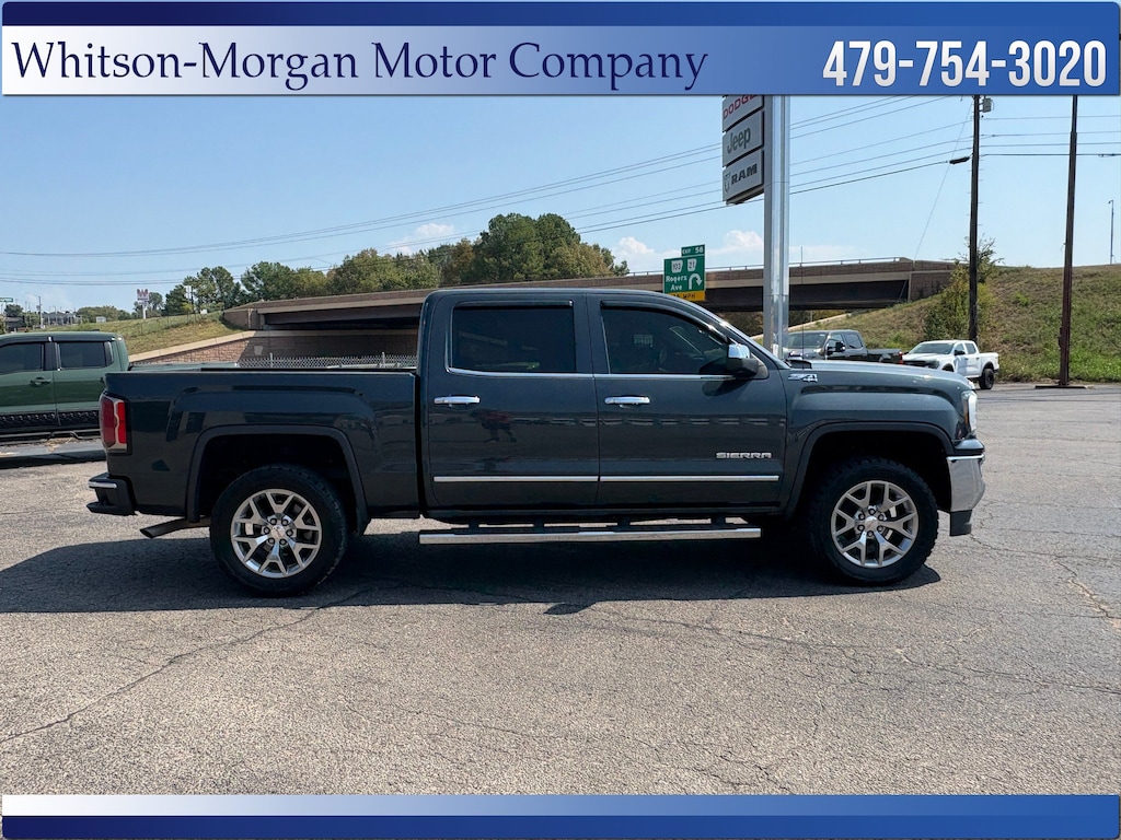 Used 2018 GMC Sierra 1500 SLT Truck Crew Cab
