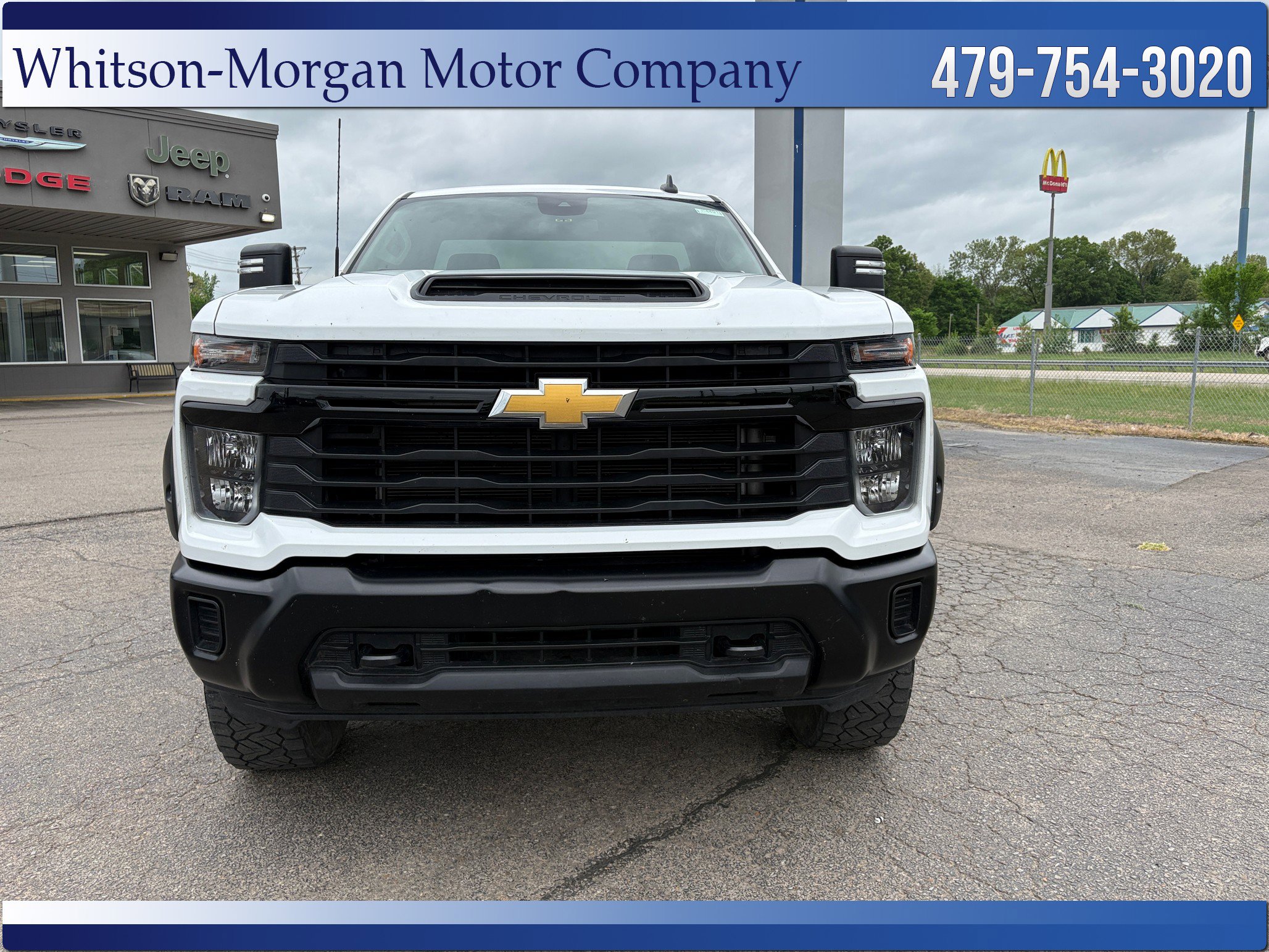 Used 2024 Chevrolet Silverado 2500HD Work Truck with VIN 1GC3YLE7XRF131993 for sale in Little Rock