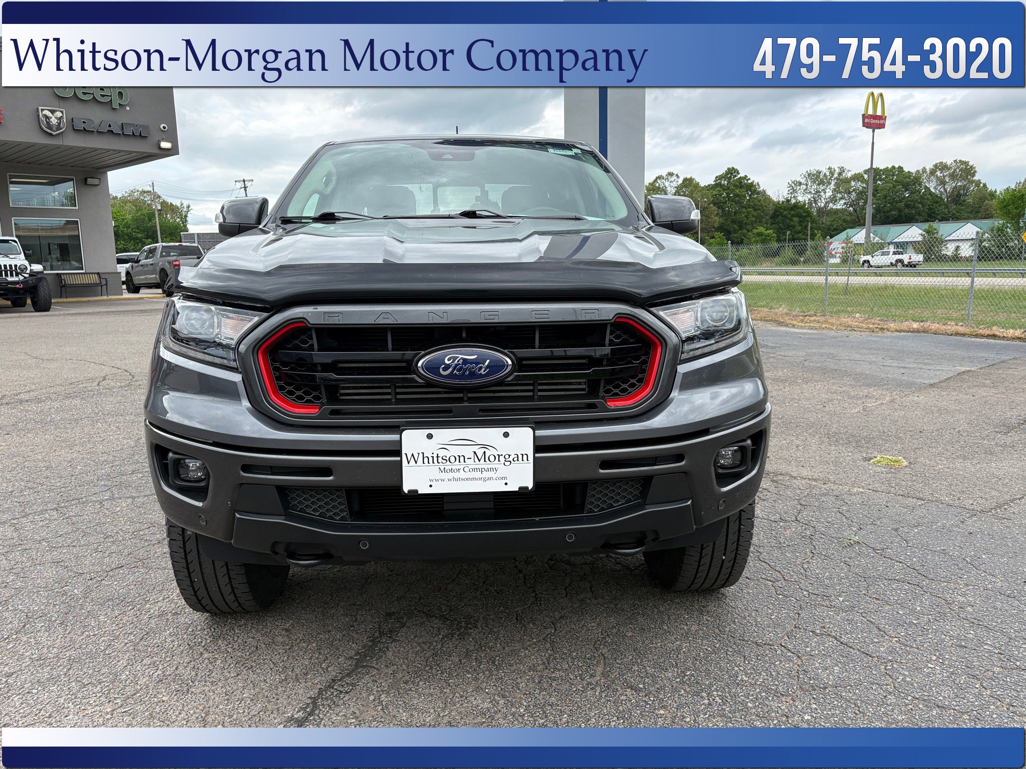 Used 2021 Ford Ranger Lariat with VIN 1FTER4FH4MLD27893 for sale in Little Rock