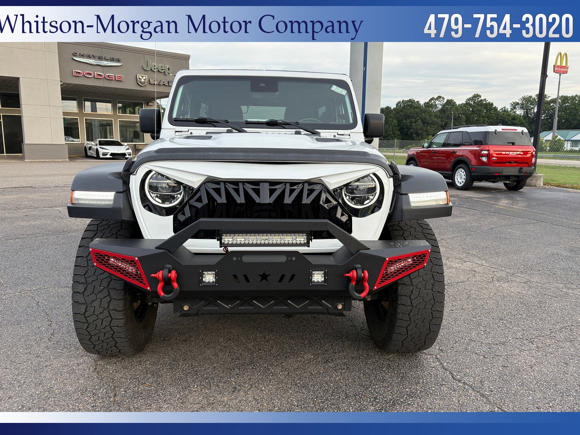 Used 2020 Jeep Wrangler Unlimited Rubicon with VIN 1C4HJXFN7LW201648 for sale in Clarksville, AR