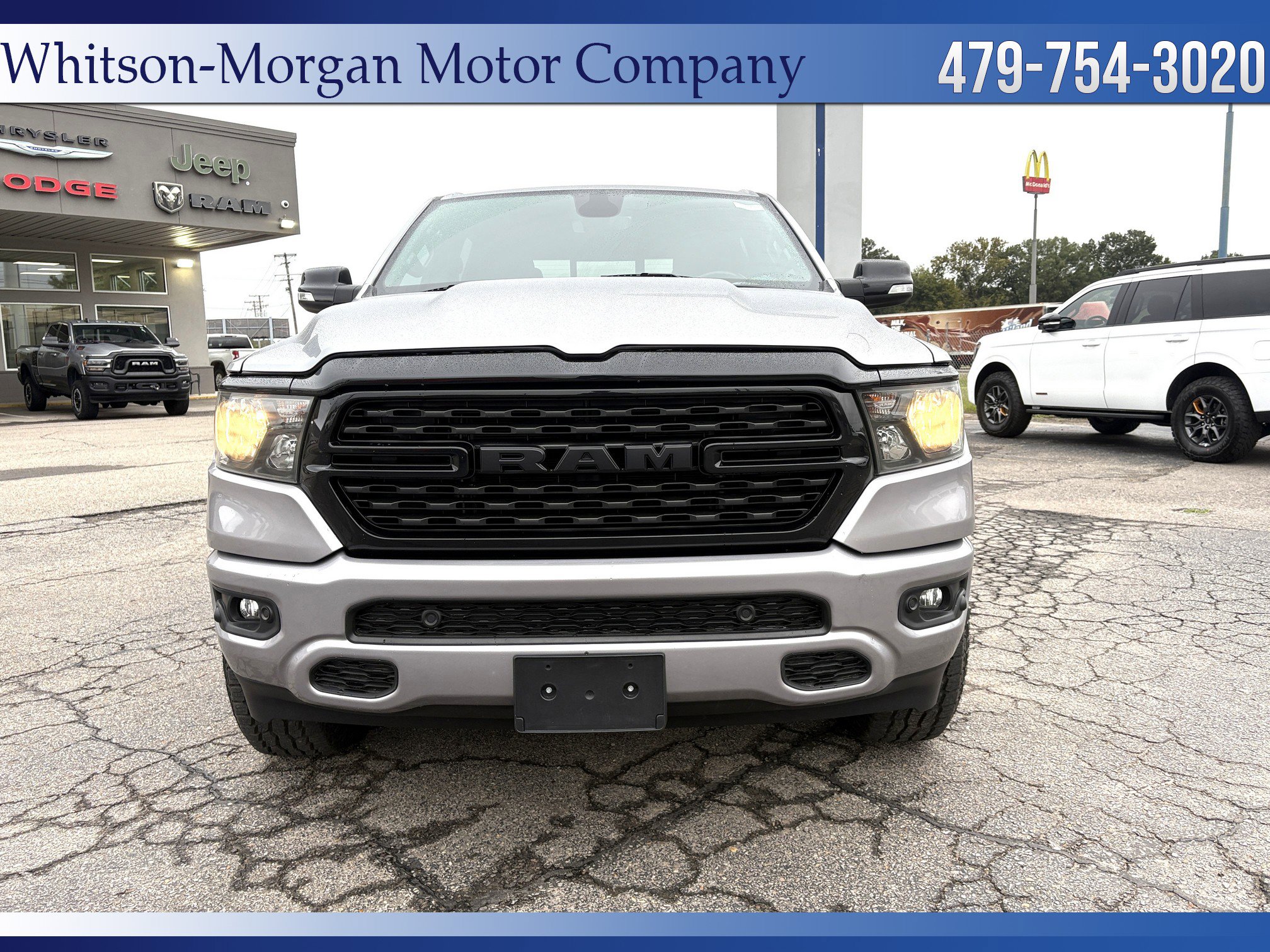 Used 2022 RAM Ram 1500 Pickup Big Horn/Lone Star with VIN 1C6SRFFT0NN144040 for sale in Little Rock
