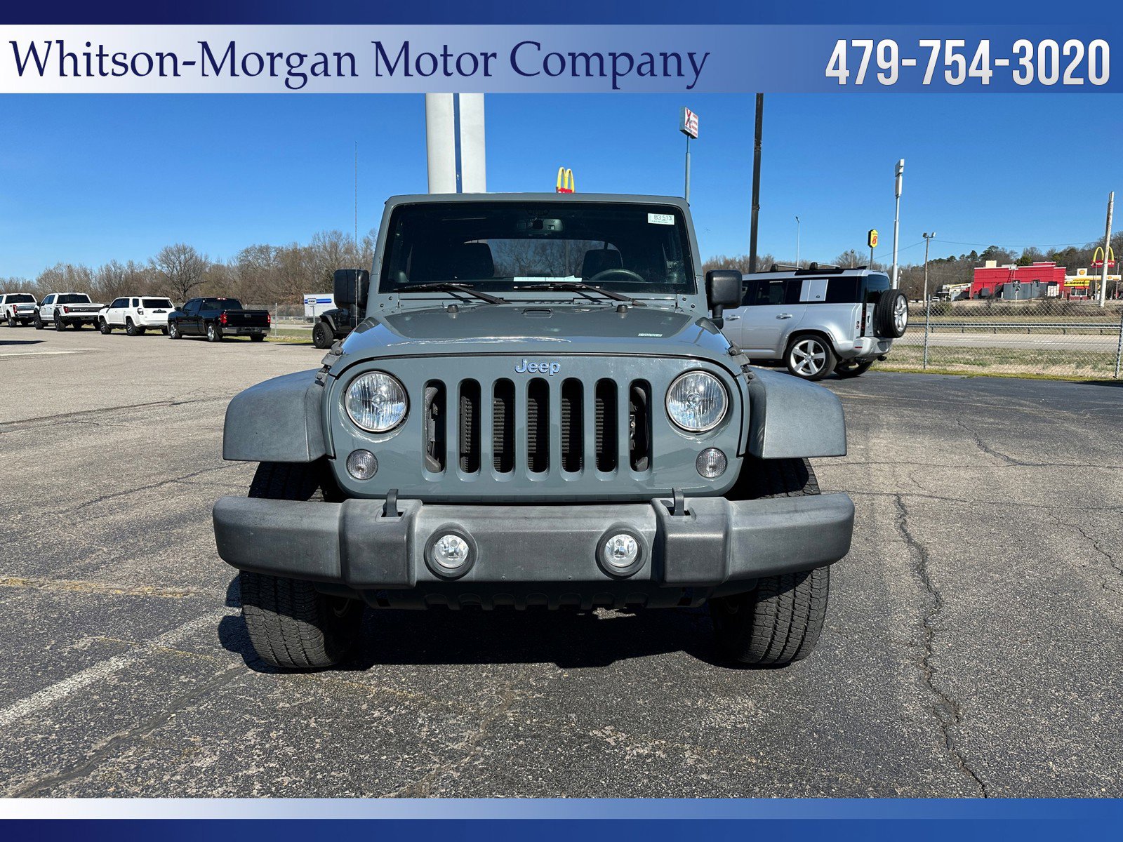 Used 2014 Jeep Wrangler Sport with VIN 1C4AJWAG9EL121907 for sale in Clarksville, AR