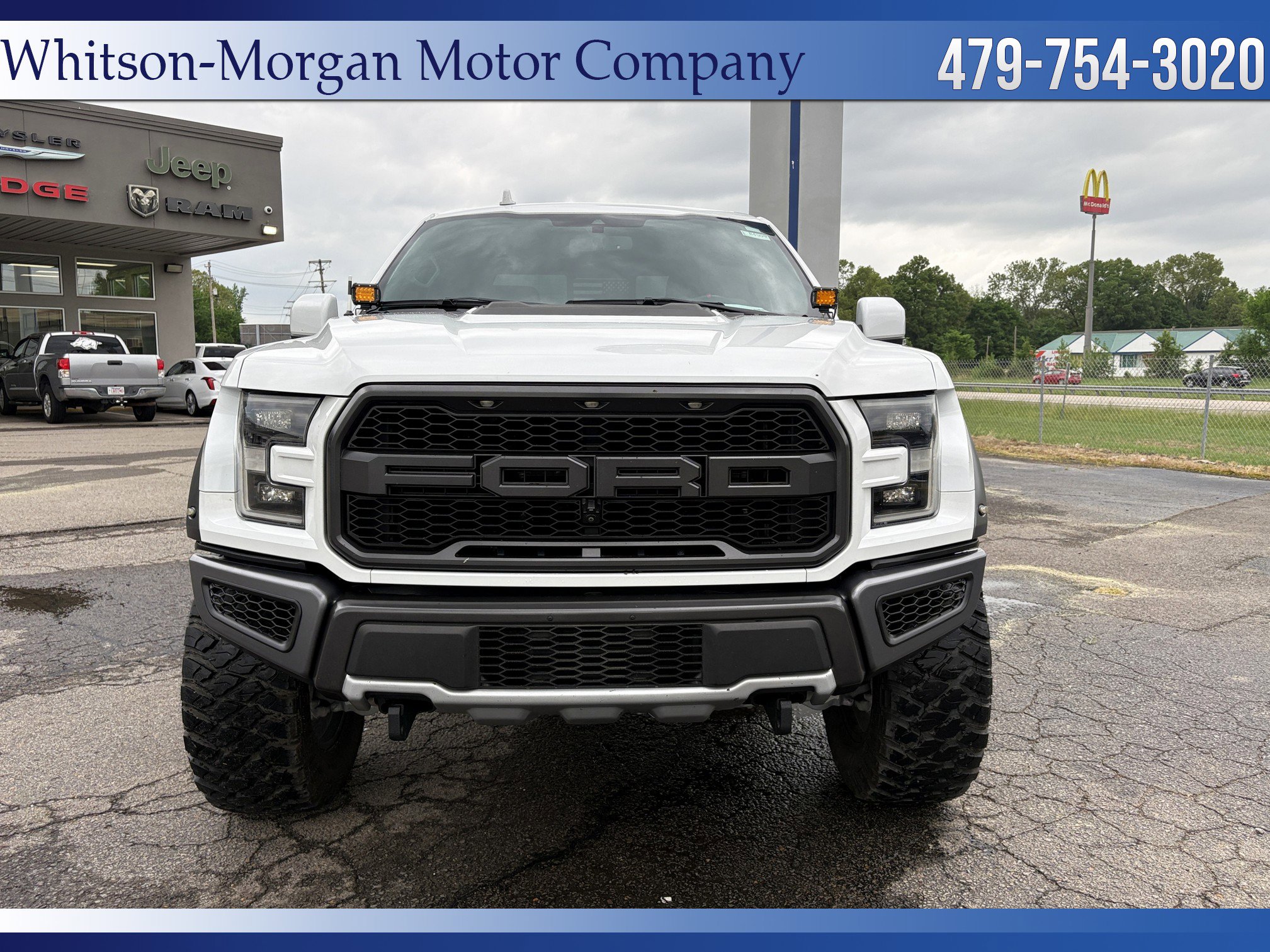 Used 2020 Ford F-150 Raptor with VIN 1FTFW1RG7LFC41196 for sale in Little Rock