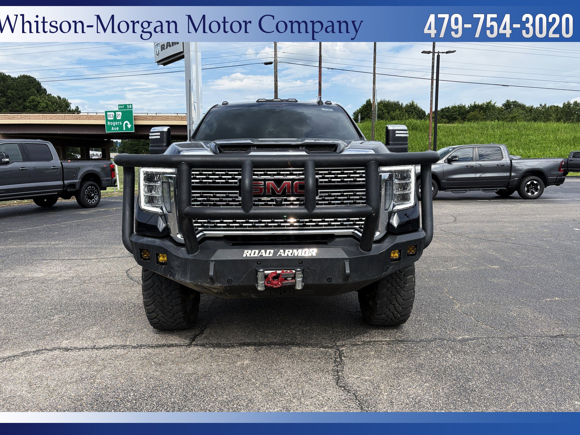 Used 2021 GMC Sierra 3500 Denali HD Denali with VIN 1GT49WEY4MF183561 for sale in Little Rock