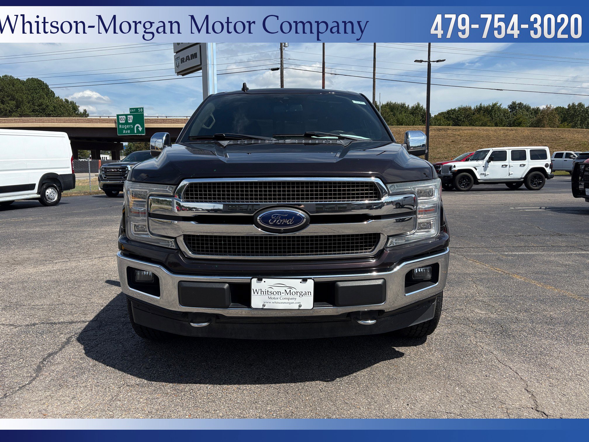 Used 2019 Ford F-150 King Ranch with VIN 1FTEW1E45KFB90190 for sale in Little Rock
