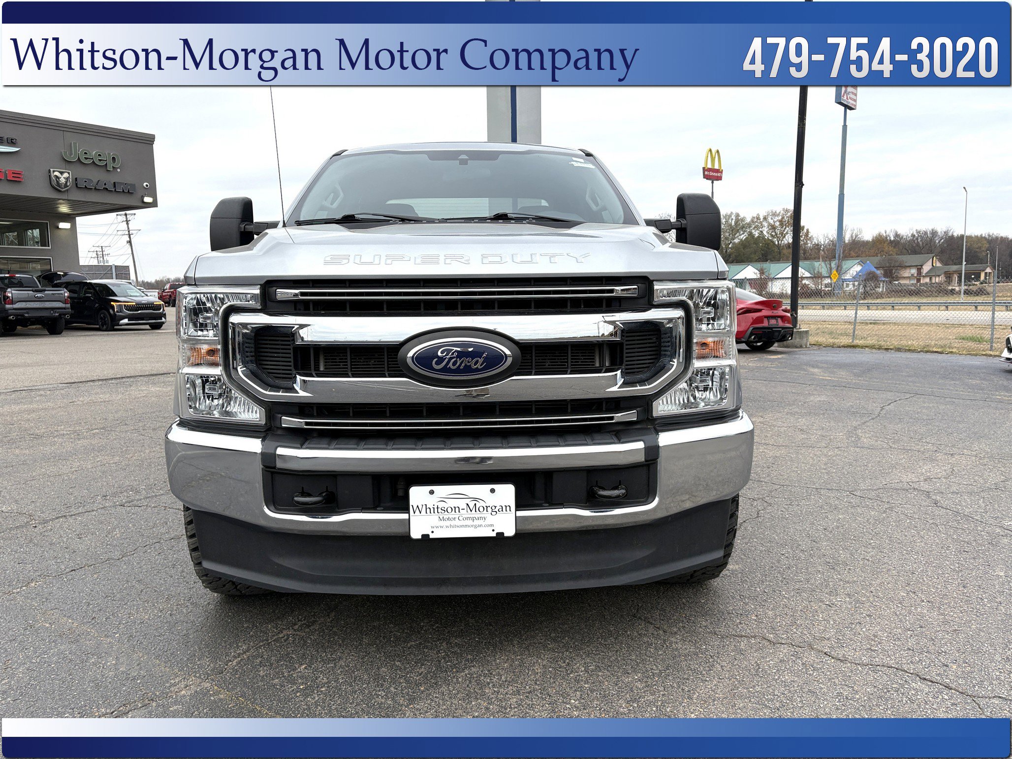 Used 2021 Ford F-250 Super Duty XL with VIN 1FT7W2BT0MEC36964 for sale in Little Rock