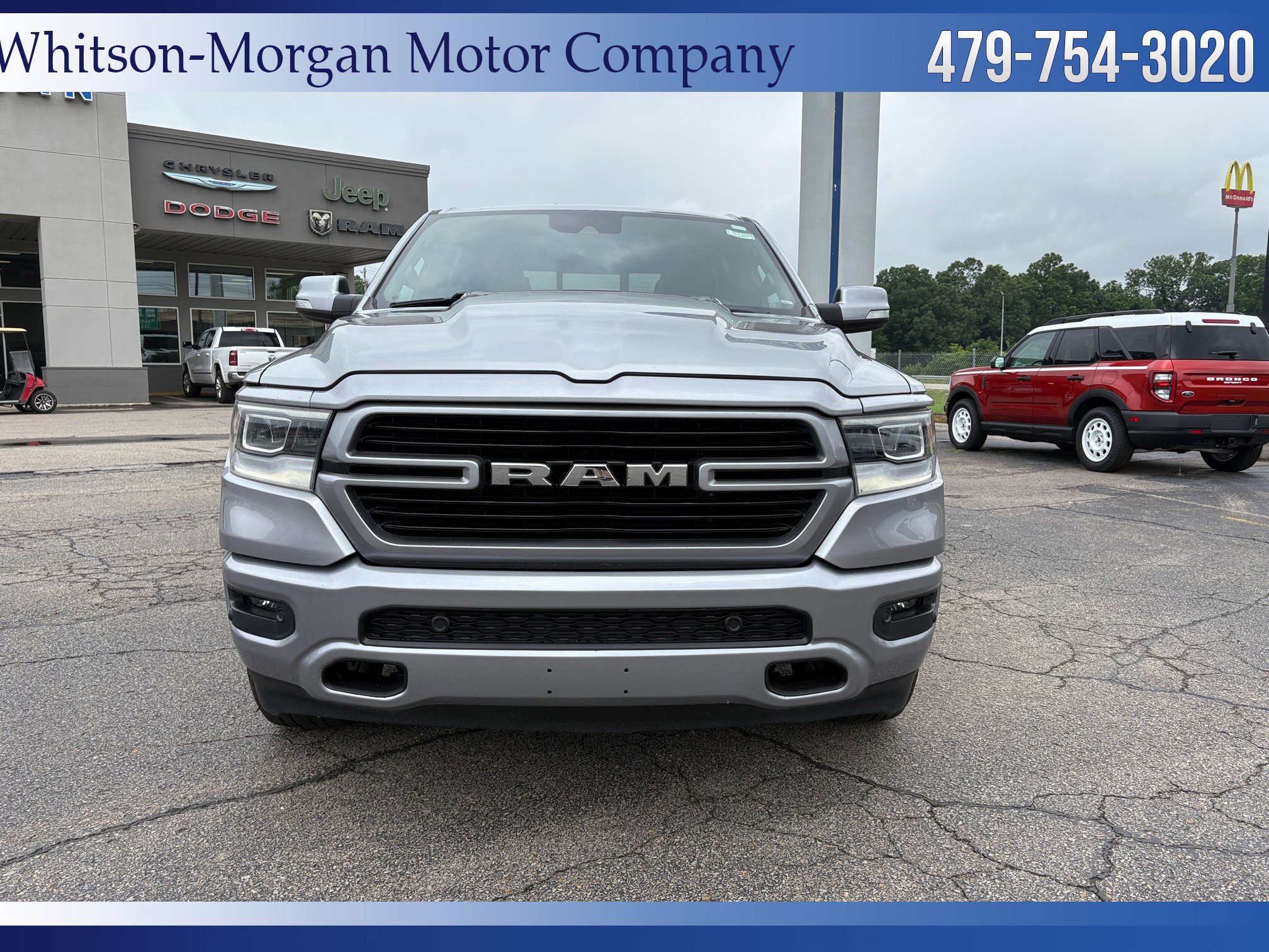 Used 2021 RAM Ram 1500 Pickup Laramie with VIN 1C6SRFJT1MN682641 for sale in Little Rock