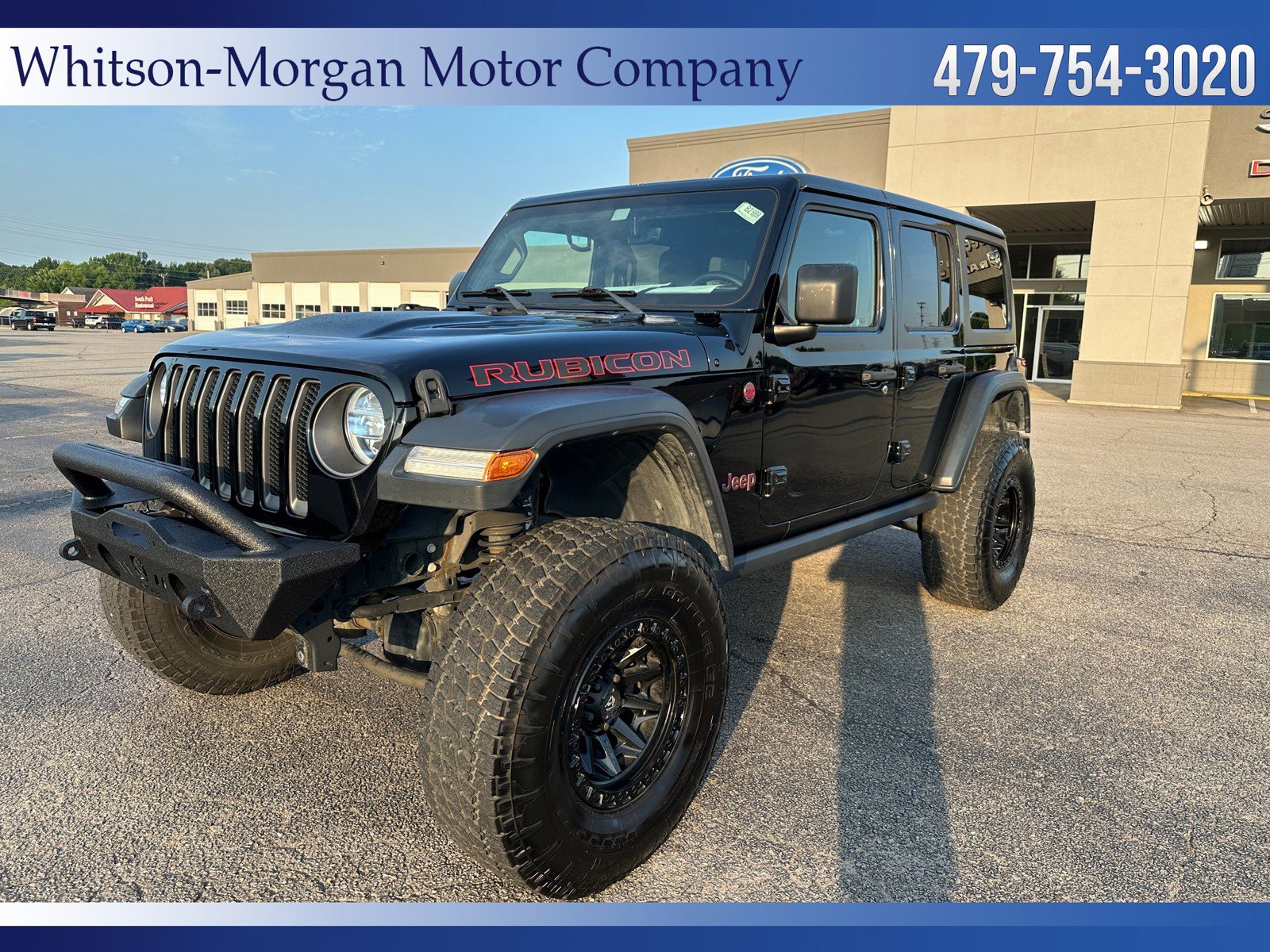 Used 2018 Jeep All-New Wrangler Unlimited Rubicon with VIN 1C4HJXFN8JW145104 for sale in Clarksville, AR