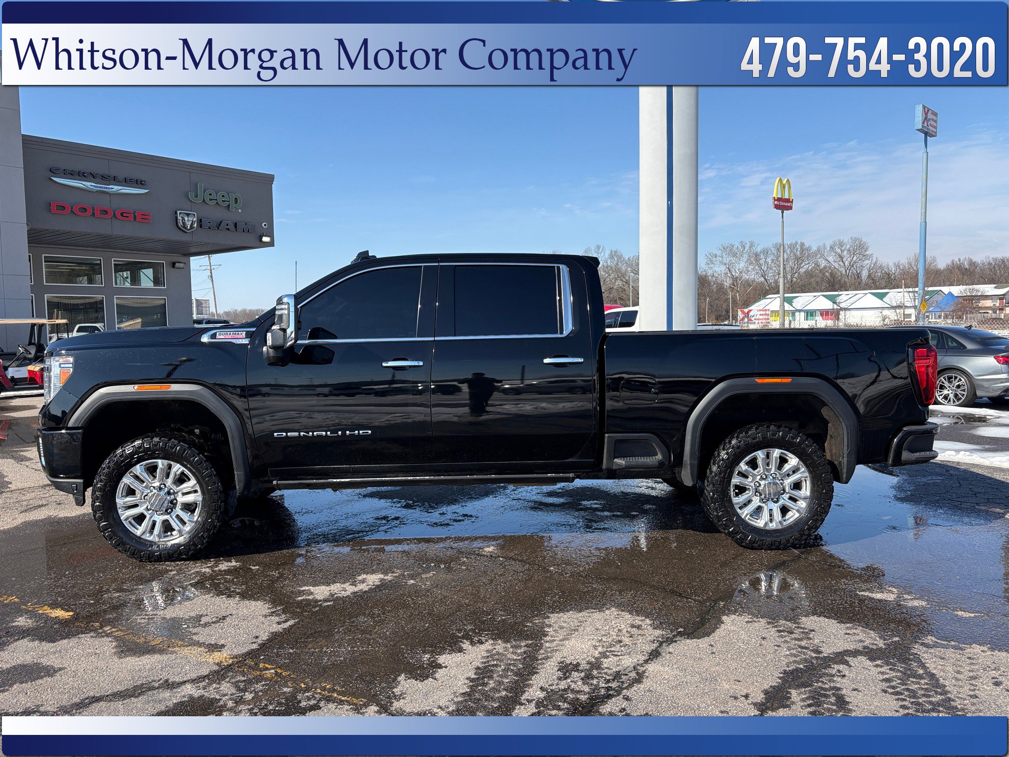 Used 2021 GMC Sierra 2500 Denali HD Denali with VIN 1GT49REY9MF156597 for sale in Little Rock