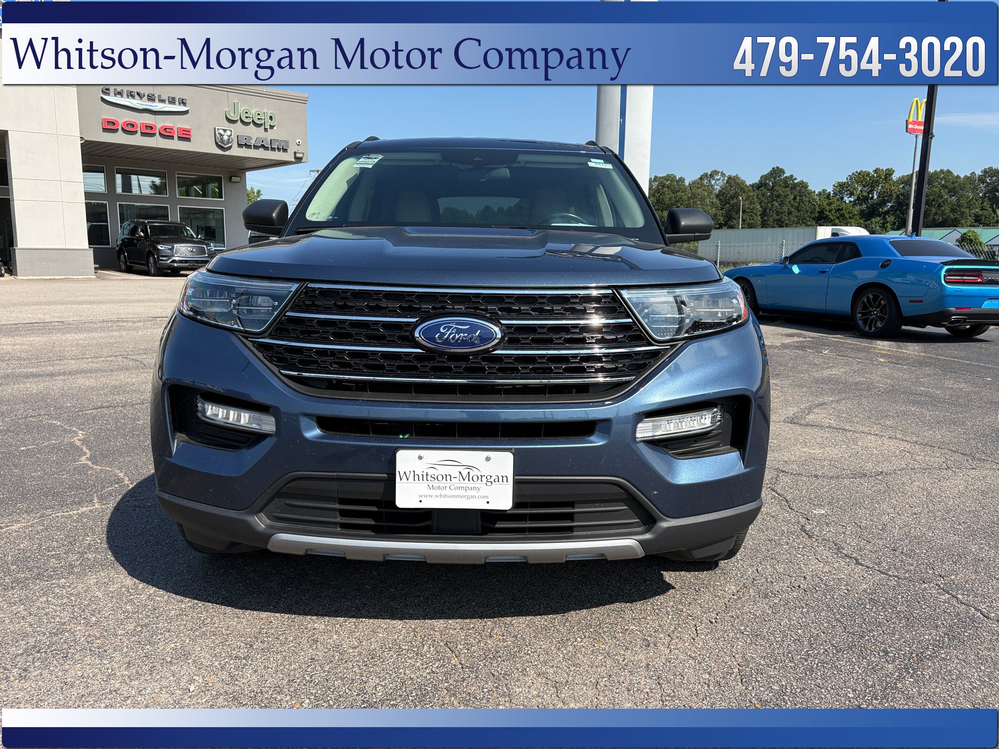 Used 2020 Ford Explorer XLT with VIN 1FMSK8DH9LGC09469 for sale in Clarksville, AR