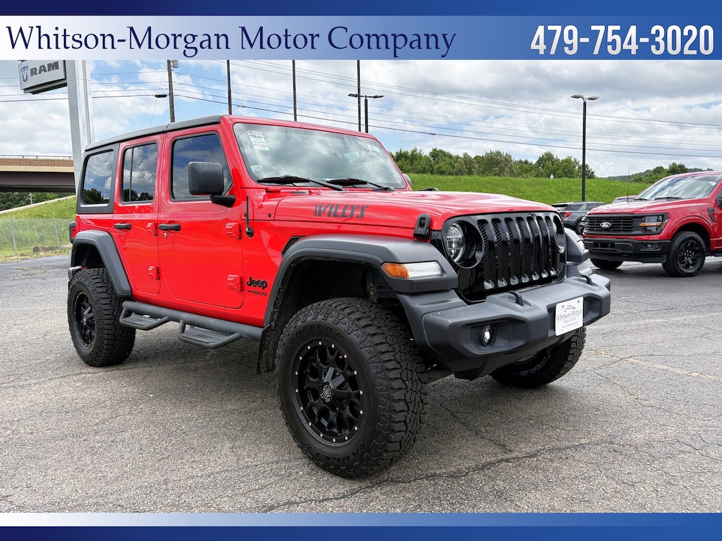 Used 2020 Jeep Wrangler Unlimited Willys Willys 4x4