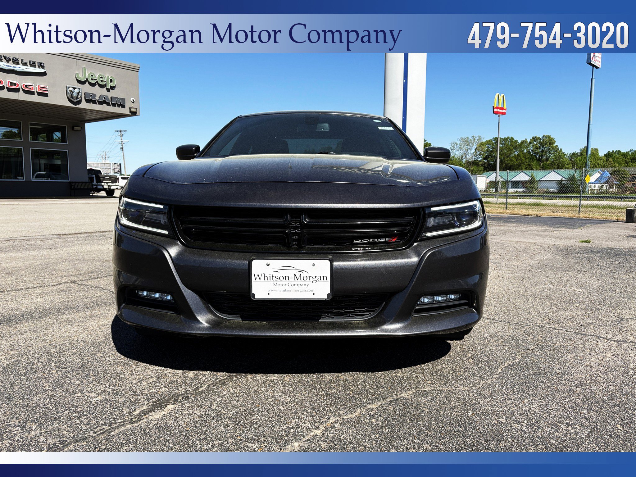 Used 2018 Dodge Charger SXT with VIN 2C3CDXHG0JH156164 for sale in Clarksville, AR