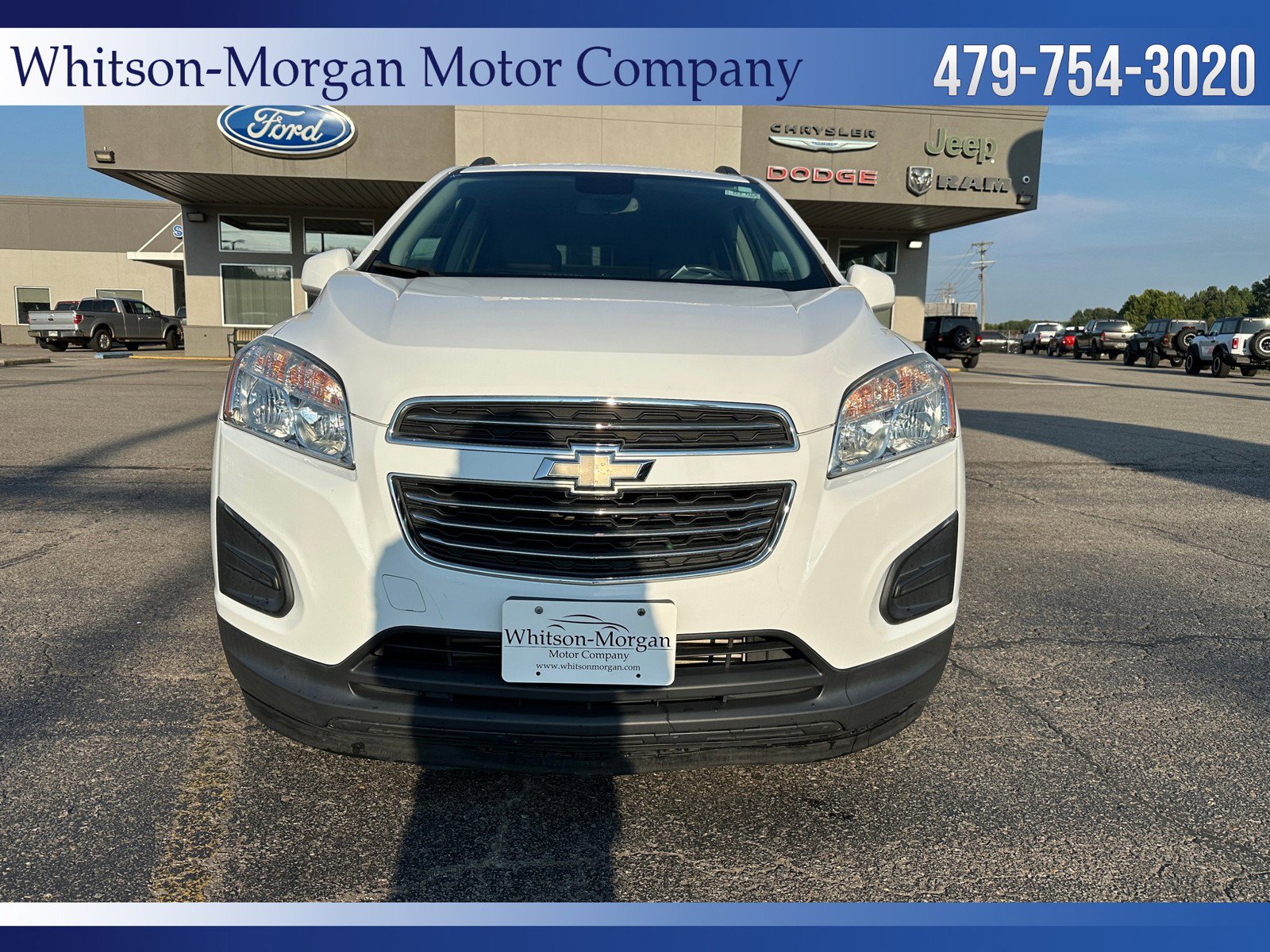 Used 2016 Chevrolet Trax LT with VIN 3GNCJLSBXGL220373 for sale in Clarksville, AR