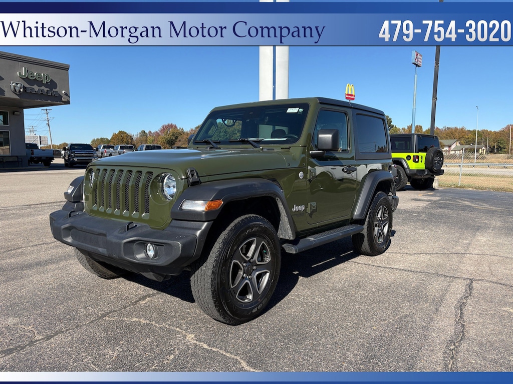 Used 2021 Jeep Wrangler Sport S Sport S 4x4