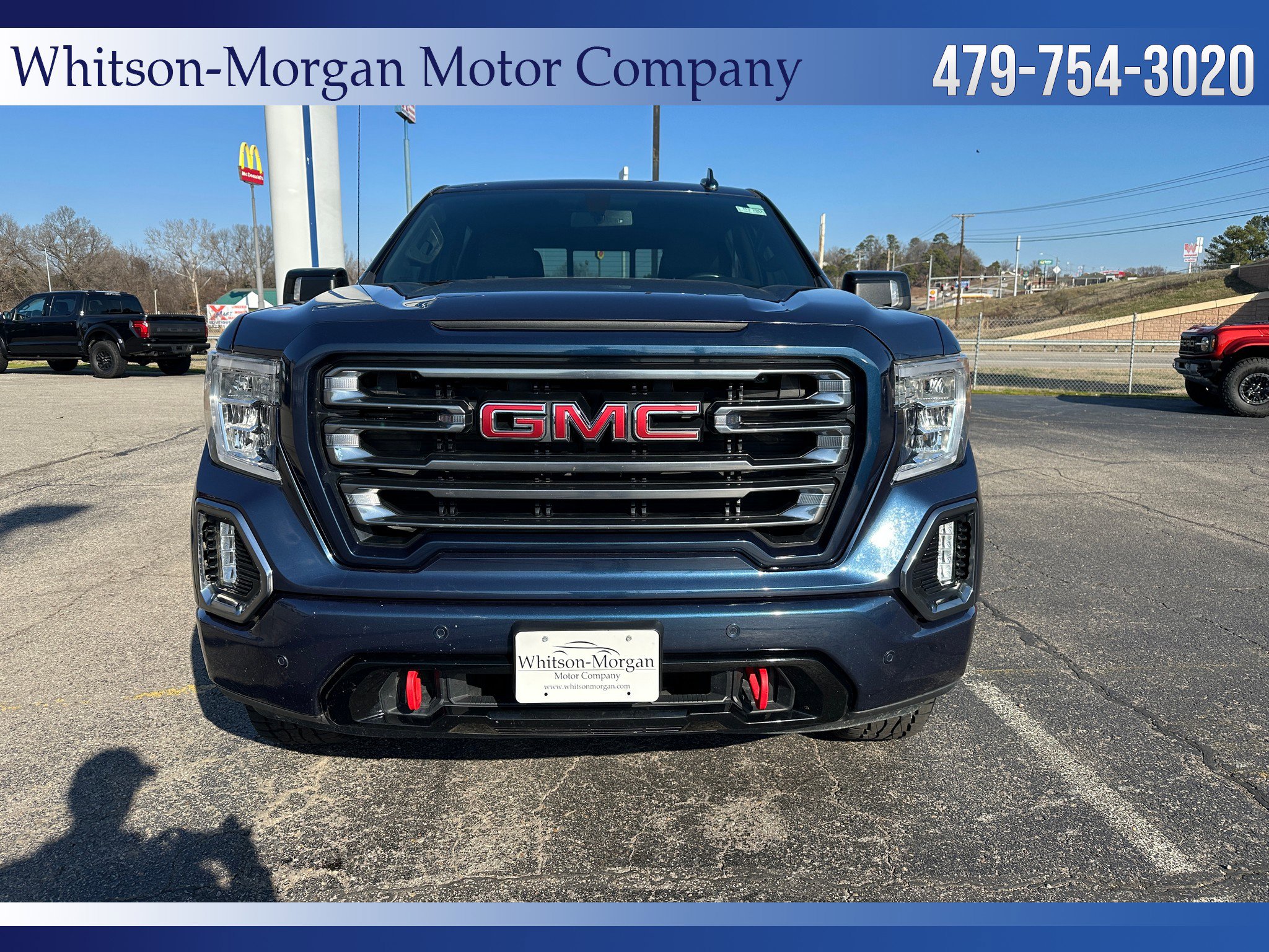 Used 2020 GMC Sierra 1500 AT4 with VIN 3GTU9EET9LG344403 for sale in Little Rock