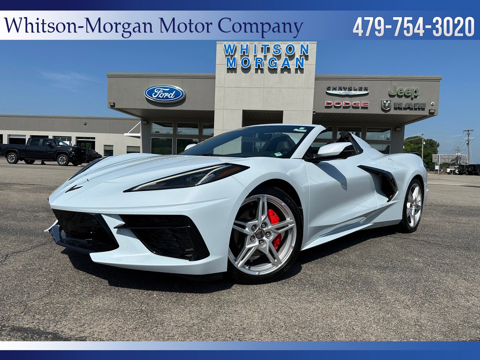 Used 2021 Chevrolet Corvette 2LT with VIN 1G1YB3D41M5113243 for sale in Clarksville, AR