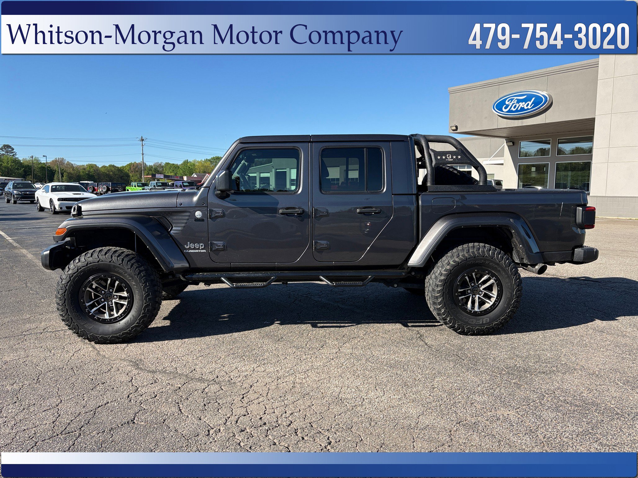 Used 2022 Jeep Gladiator Overland with VIN 1C6HJTFG3NL143107 for sale in Little Rock