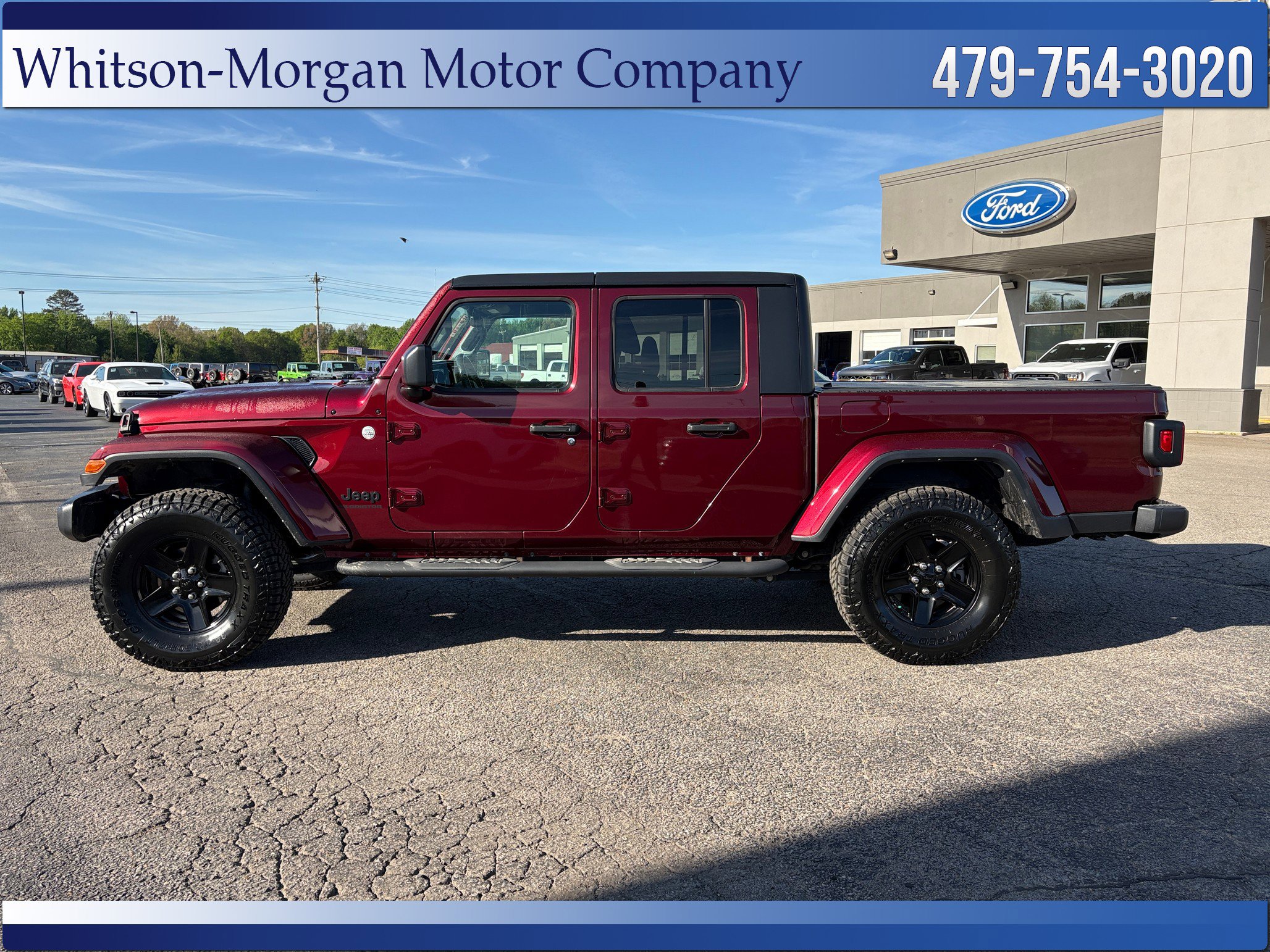 Used 2021 Jeep Gladiator Sport S with VIN 1C6JJTAM7ML564521 for sale in Little Rock