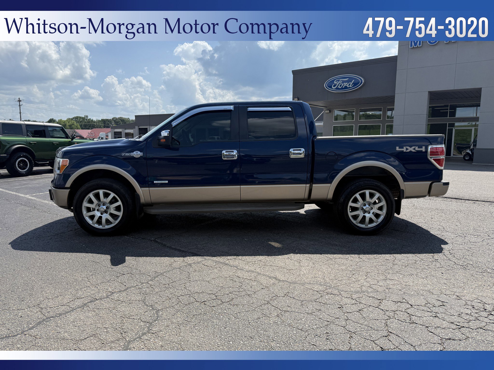 Used 2012 Ford F-150 King Ranch with VIN 1FTFW1ET0CKD64025 for sale in Little Rock