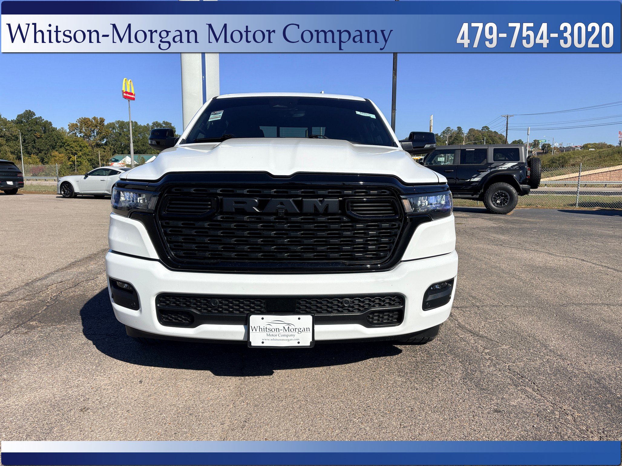 Used 2026 RAM Ram 1500 Pickup Big Horn/Lone Star with VIN 1C6SRFFT7TN220124 for sale in Little Rock