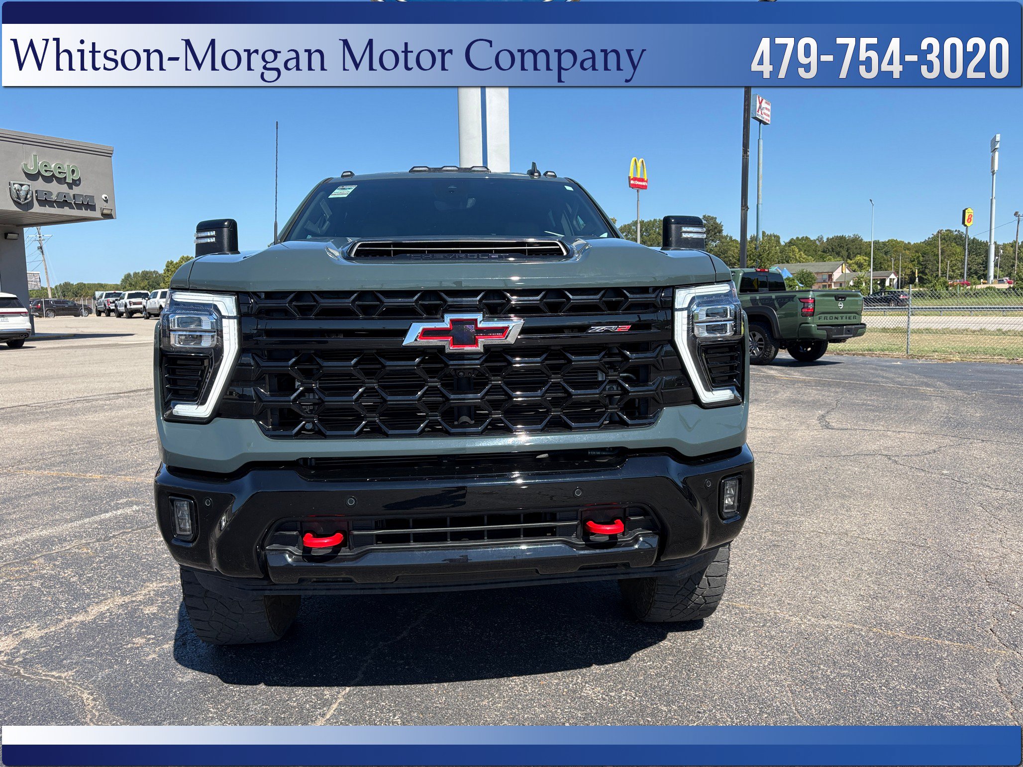 Used 2026 Chevrolet Silverado 2500HD ZR2 with VIN 1GC4KYEY3TF130753 for sale in Little Rock