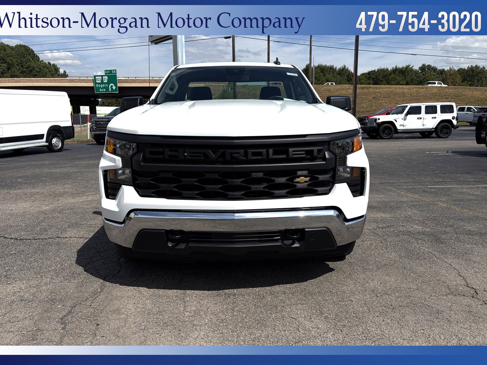 Used 2024 Chevrolet Silverado 1500 Work Truck with VIN 3GCNAAED2RG287984 for sale in Little Rock