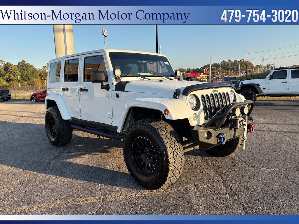 Used 2017 Jeep Wrangler Unlimited Sahara Sahara 4x4