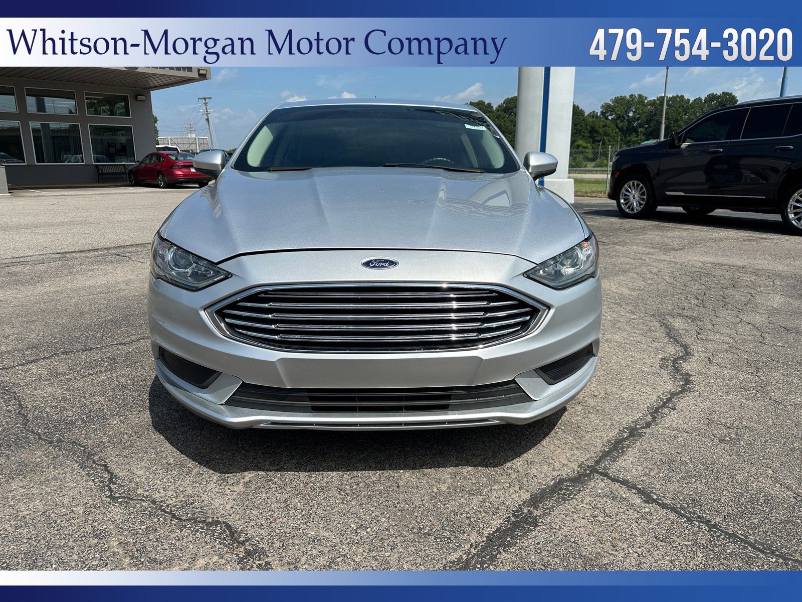 Used 2018 Ford Fusion Hybrid SE with VIN 3FA6P0LUXJR155537 for sale in Clarksville, AR