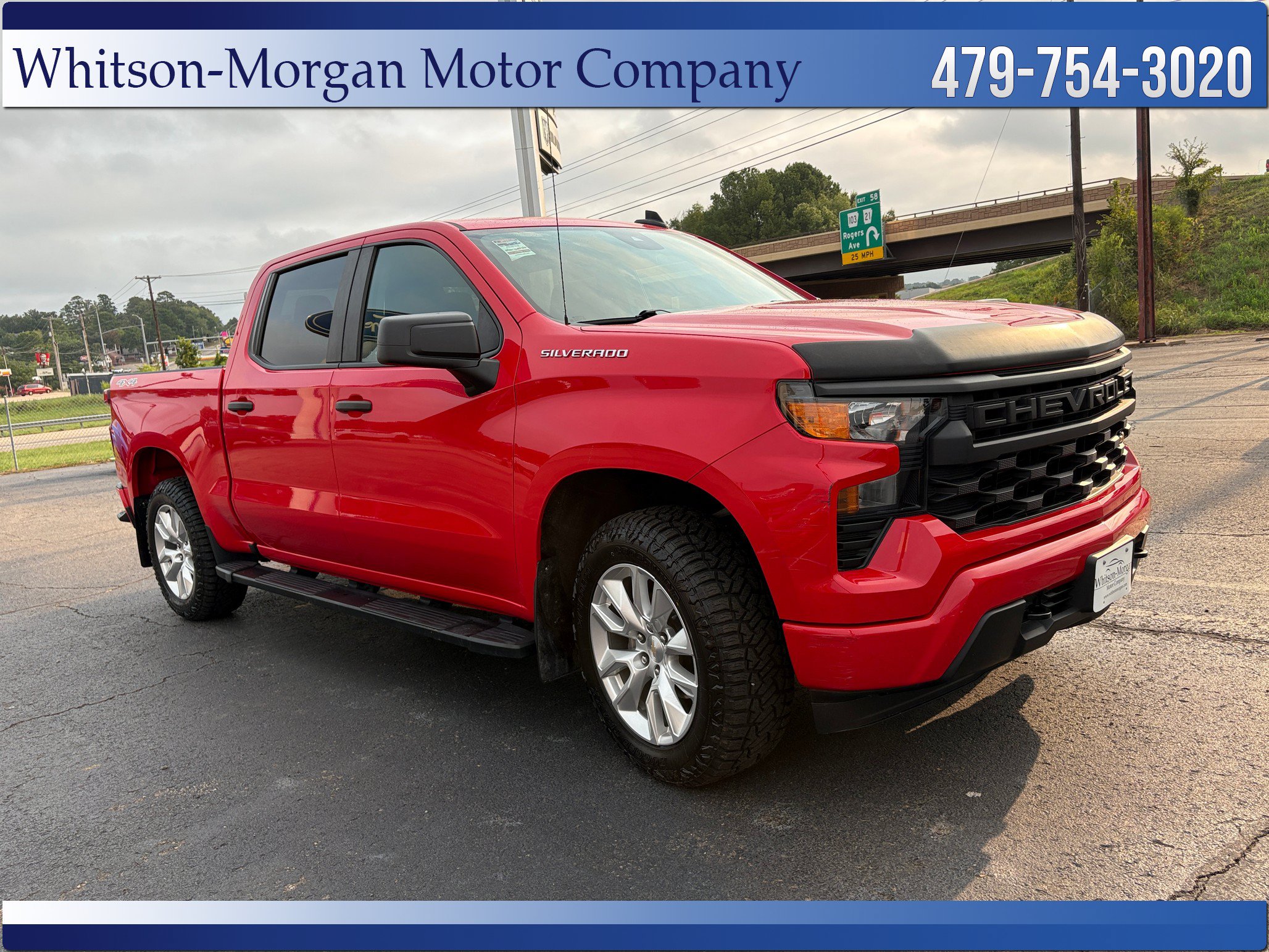 Used 2023 Chevrolet Silverado 1500 Custom with VIN 1GCPDBEK3PZ184039 for sale in Little Rock