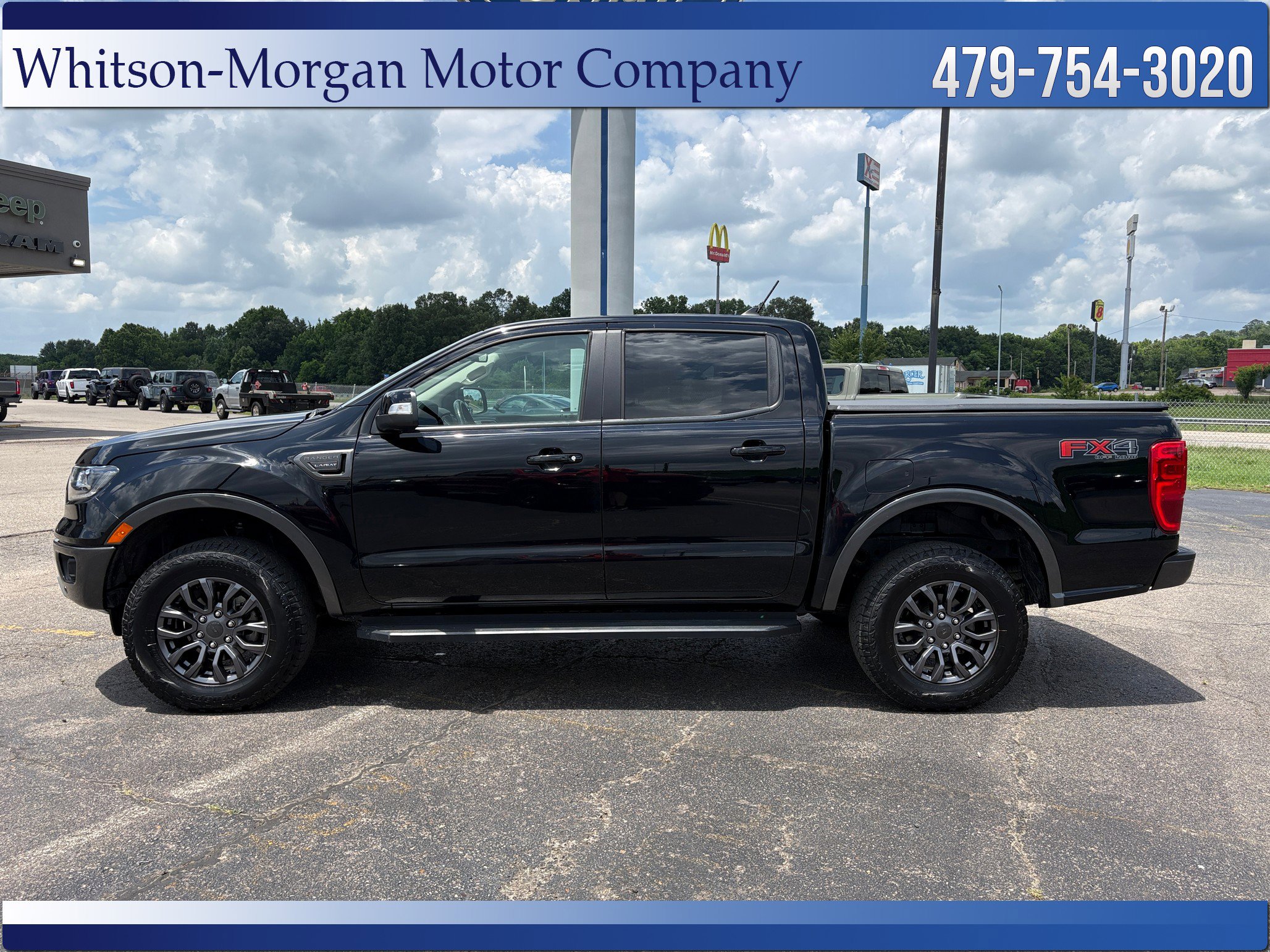 Used 2021 Ford Ranger Lariat with VIN 1FTER4FH1MLE06423 for sale in Little Rock