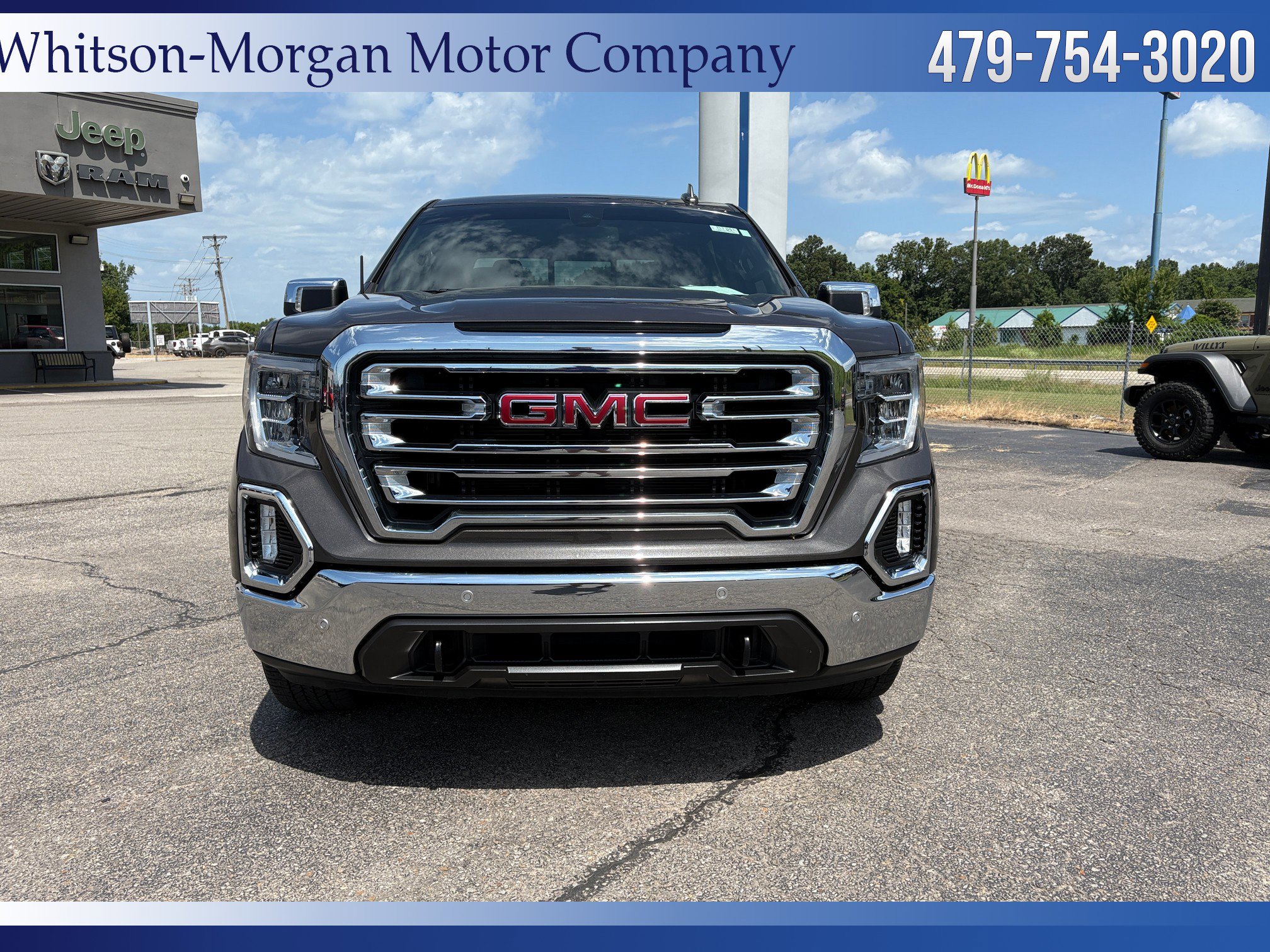 Used 2019 GMC Sierra 1500 SLT with VIN 1GTU9DED8KZ120279 for sale in Little Rock