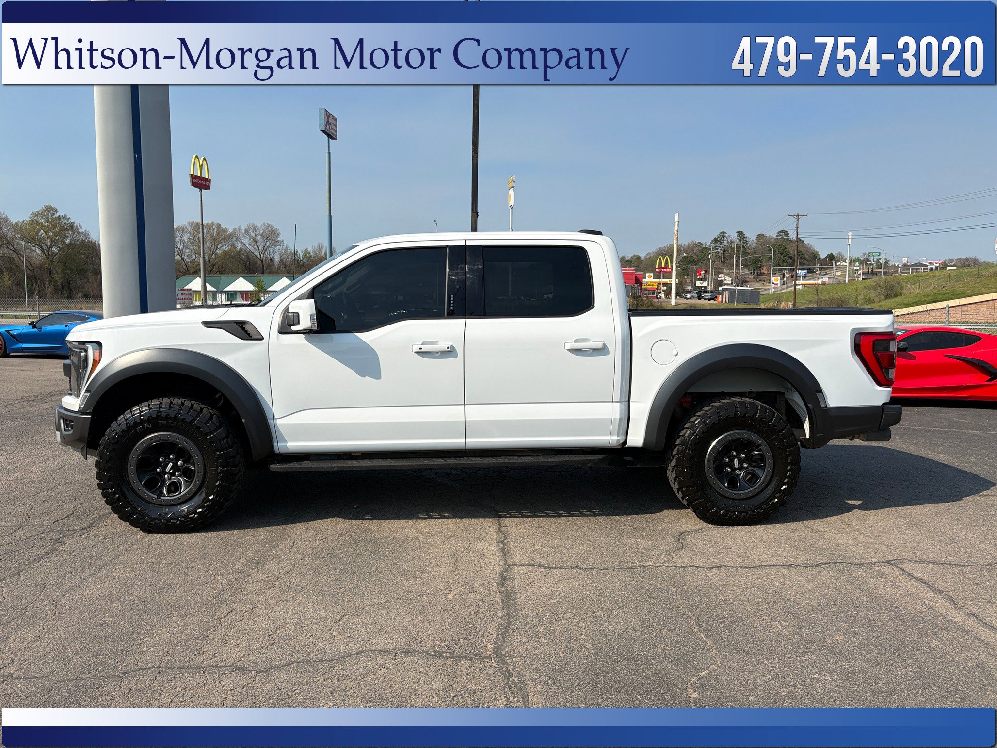 Used 2022 Ford F-150 Raptor with VIN 1FTFW1RGXNFA91992 for sale in Little Rock