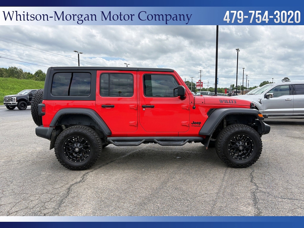 Used 2020 Jeep Wrangler Unlimited Willys Willys 4x4
