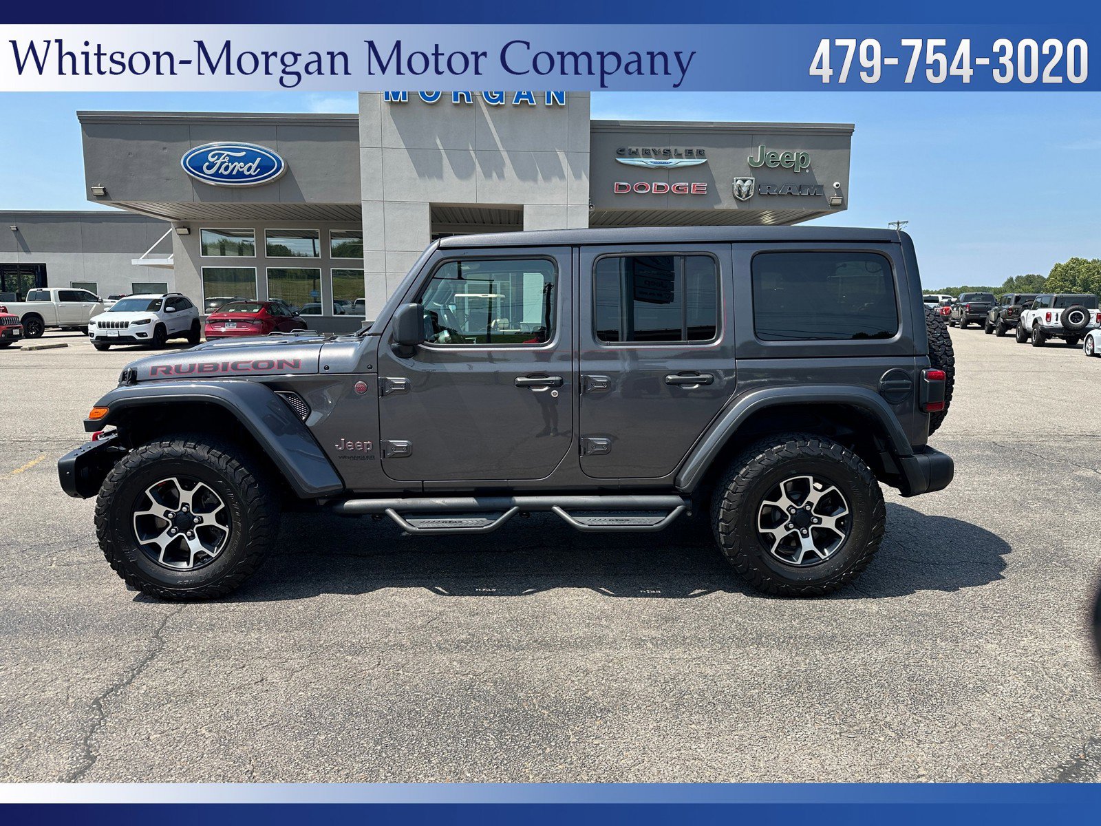 Used 2021 Jeep Wrangler Unlimited Rubicon with VIN 1C4HJXFN0MW670906 for sale in Clarksville, AR