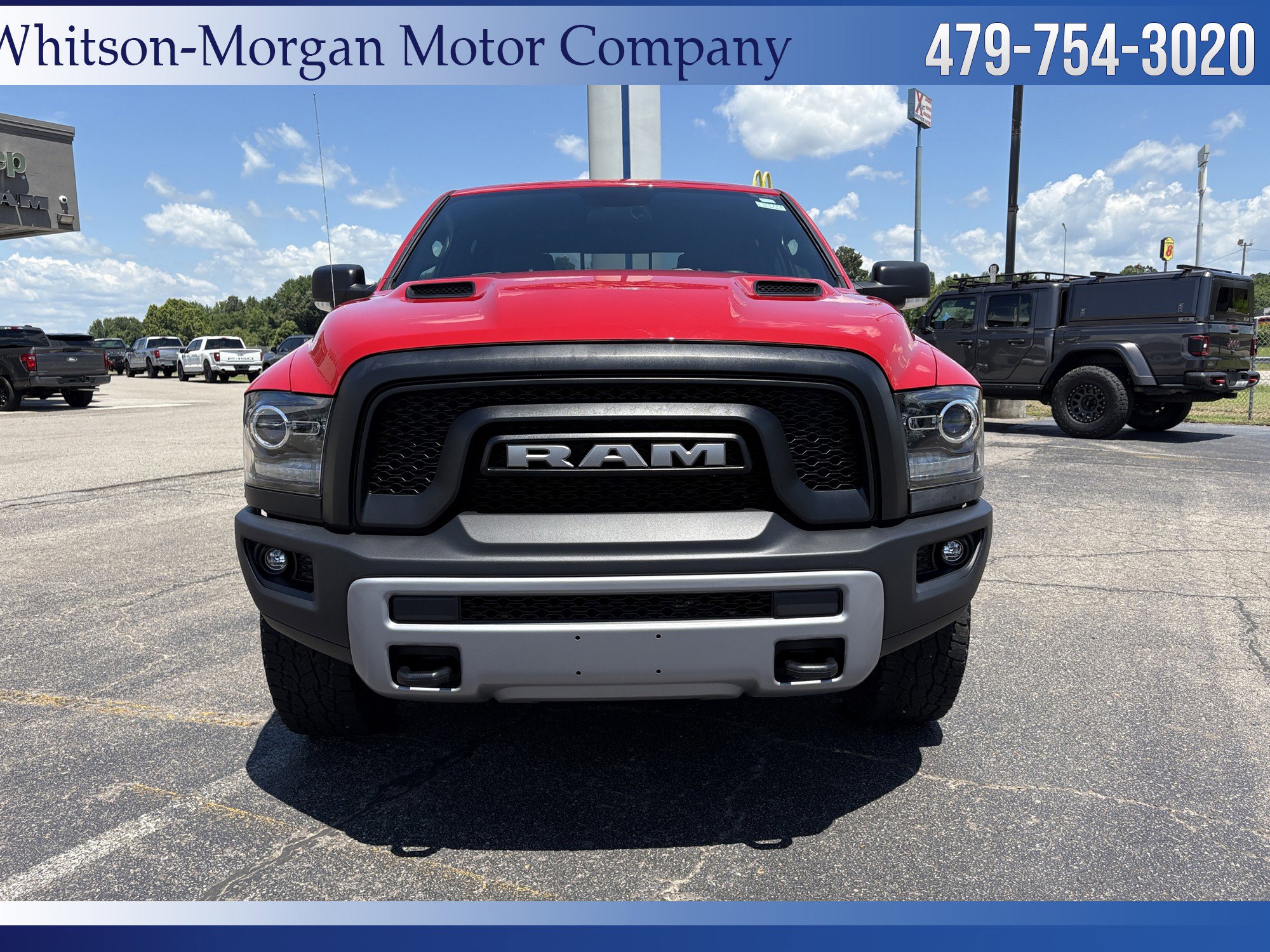 Used 2017 RAM Ram 1500 Pickup Rebel with VIN 1C6RR7YT1HS607228 for sale in Little Rock