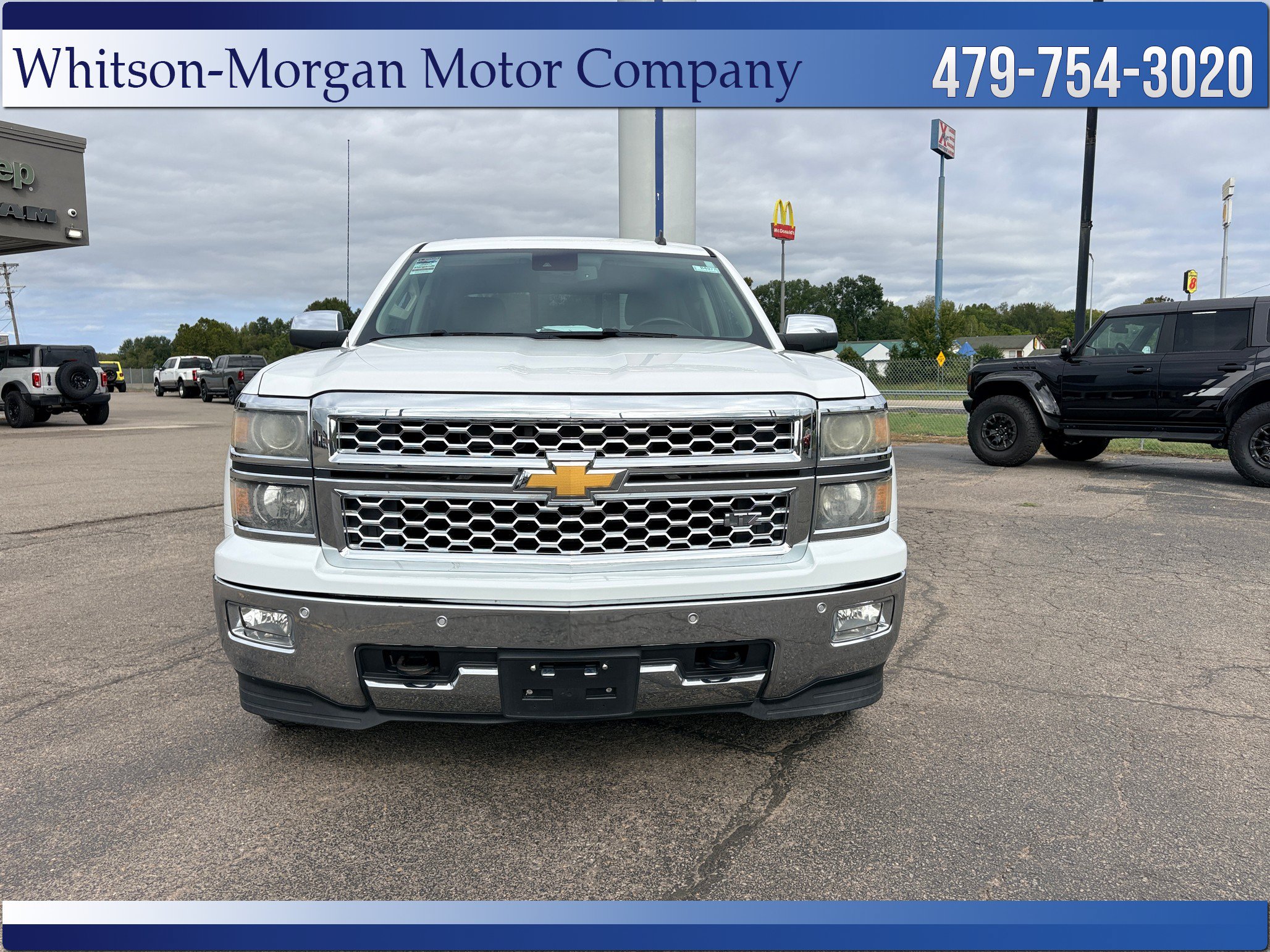 Used 2014 Chevrolet Silverado 1500 LTZ with VIN 3GCUKSEC8EG253127 for sale in Clarksville, AR