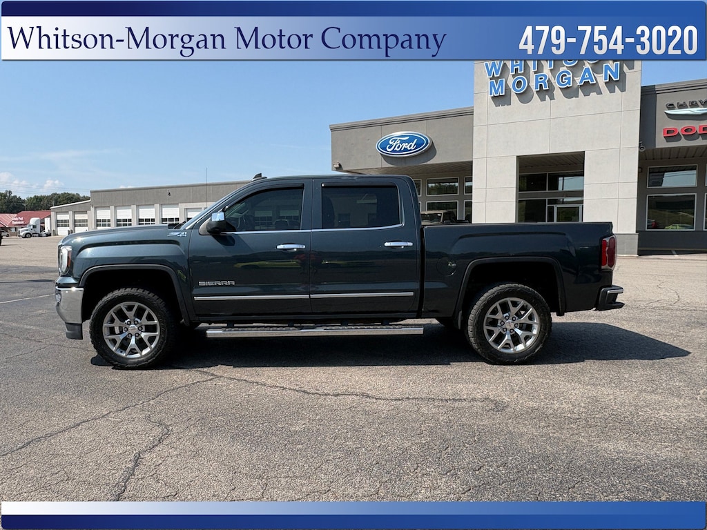 Used 2018 GMC Sierra 1500 SLT 4WD Crew Cab 143.5 SLT