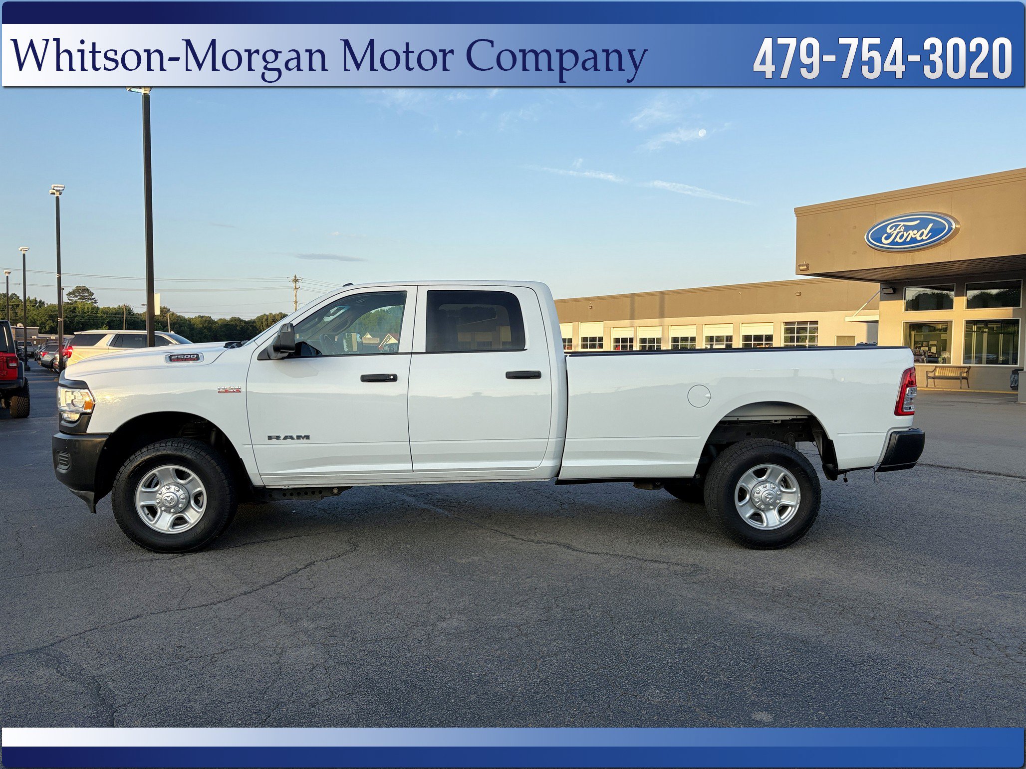 Used 2021 RAM Ram 2500 Pickup Tradesman with VIN 3C7WR5HJ7MG601856 for sale in Little Rock