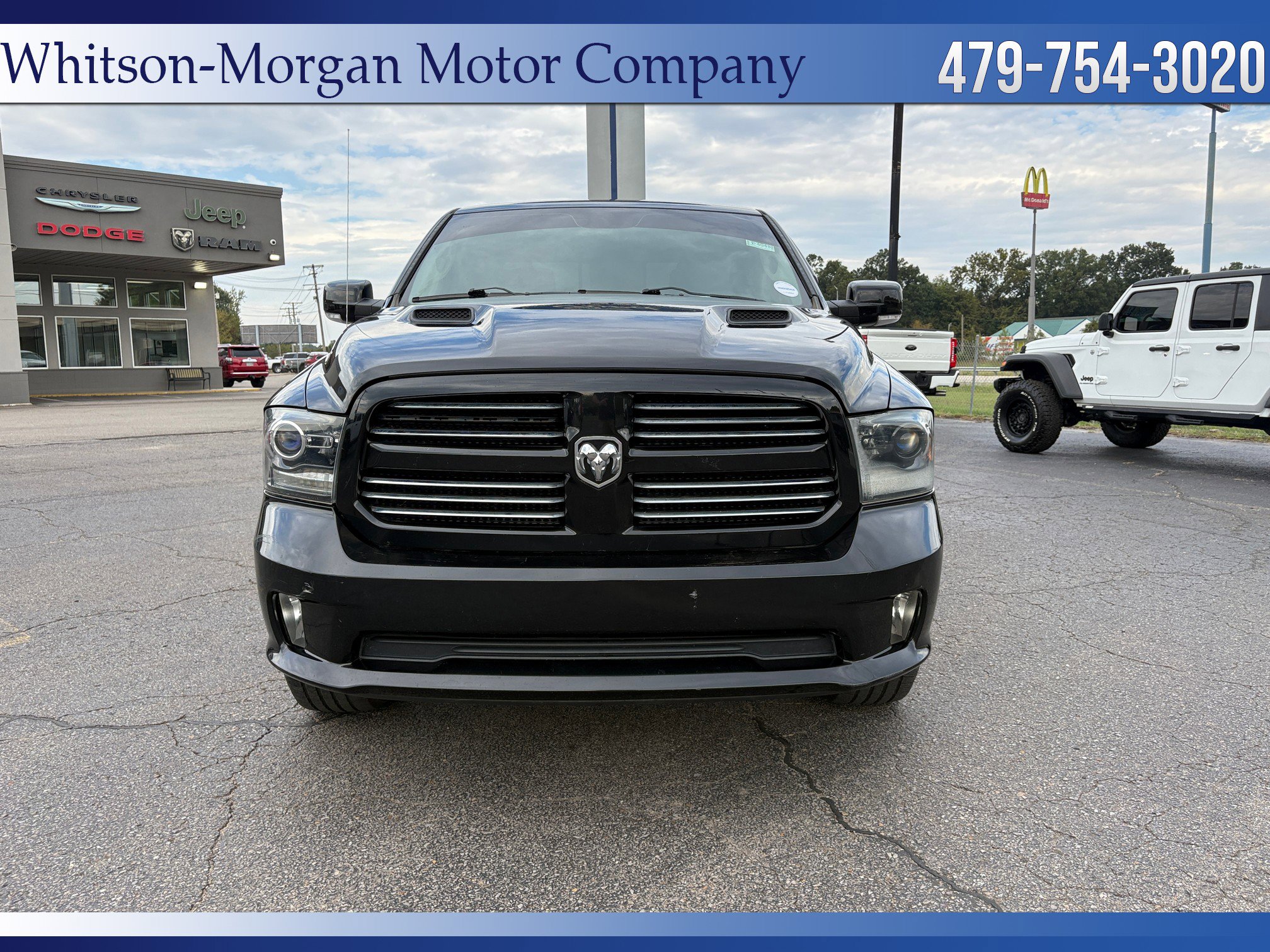 Used 2015 RAM Ram 1500 Pickup Sport with VIN 1C6RR7MT1FS657078 for sale in Little Rock