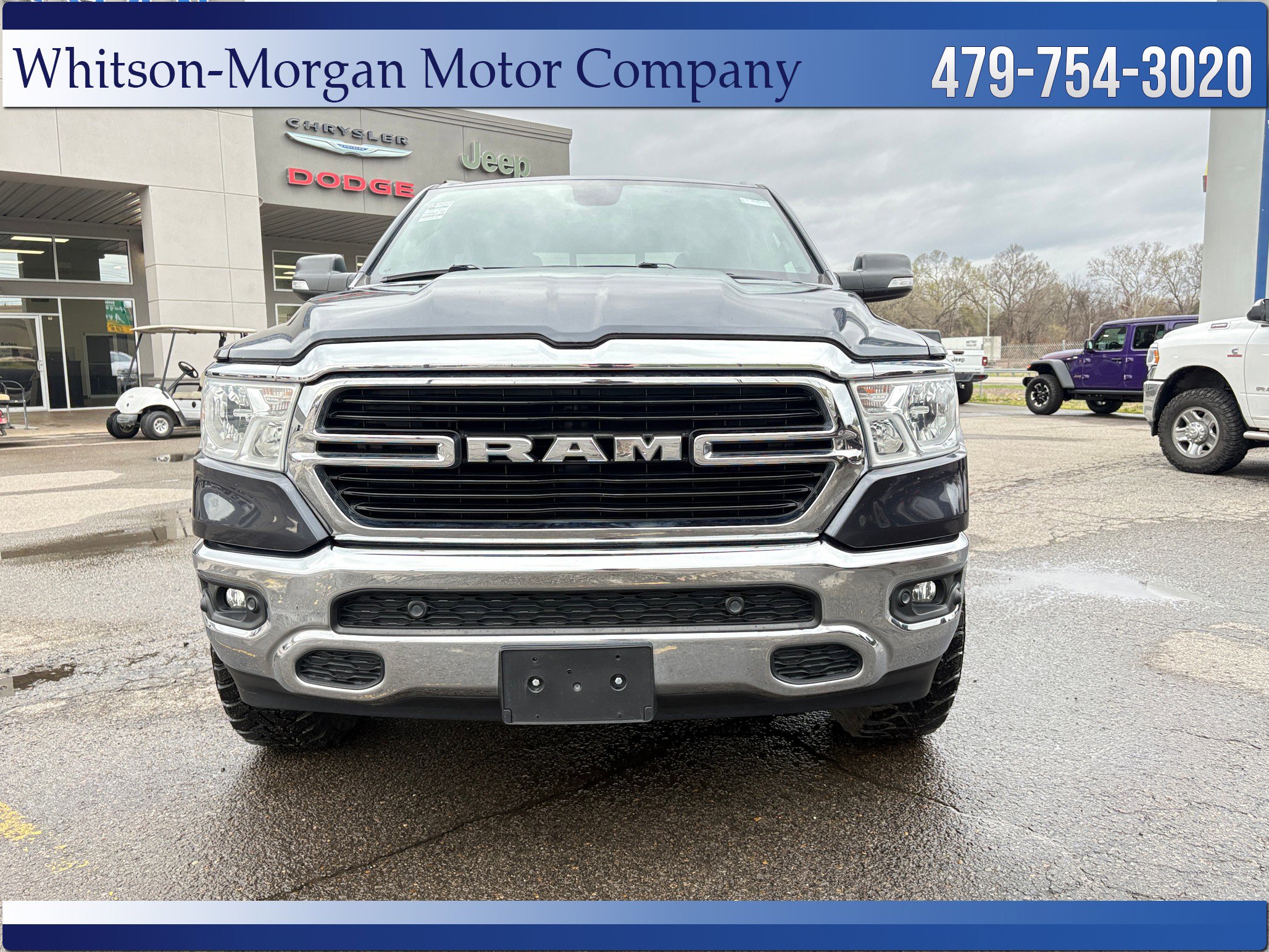 Used 2019 RAM Ram 1500 Pickup Big Horn/Lone Star with VIN 1C6SRFFT8KN606890 for sale in Little Rock