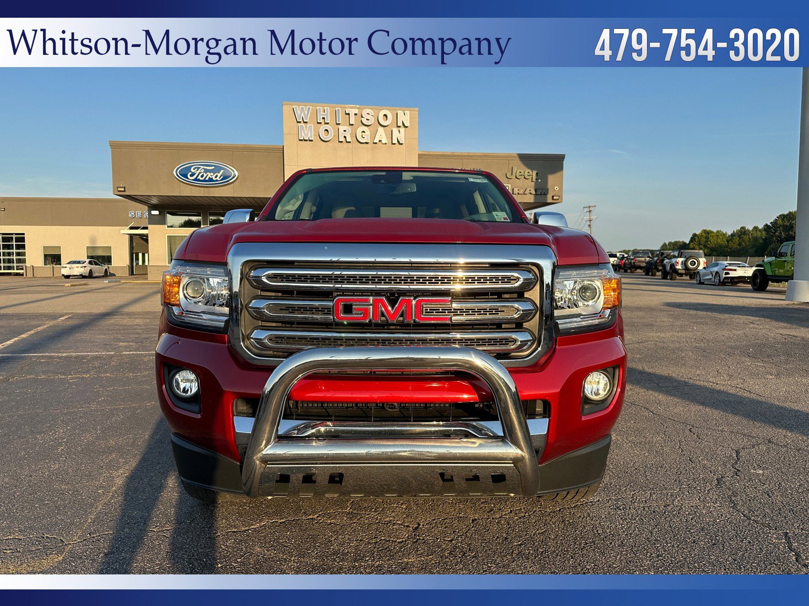 Used 2016 GMC Canyon SLT with VIN 1GTG6DE30G1359795 for sale in Clarksville, AR