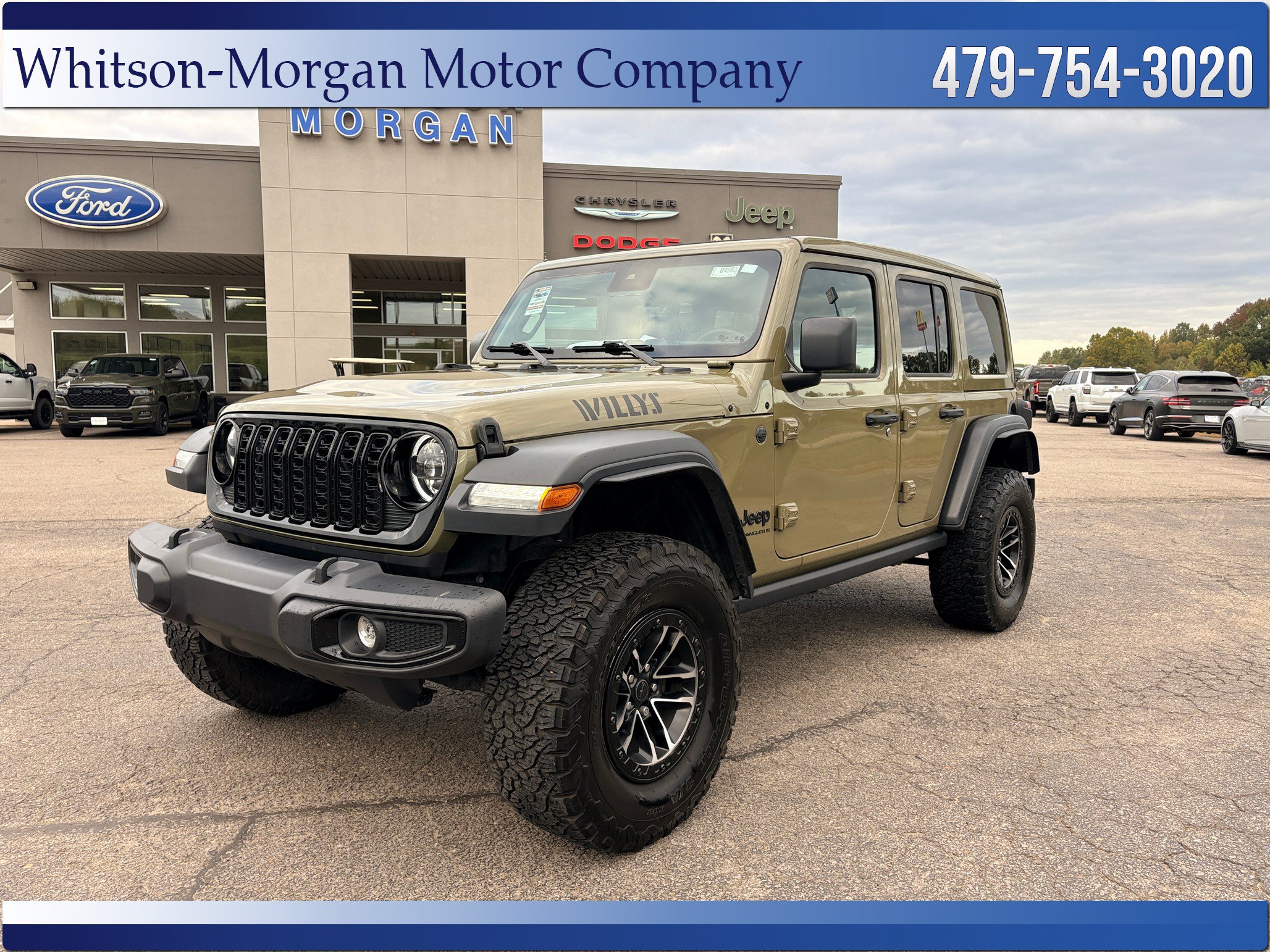 2025 Jeep Wrangler Willys 4x4 