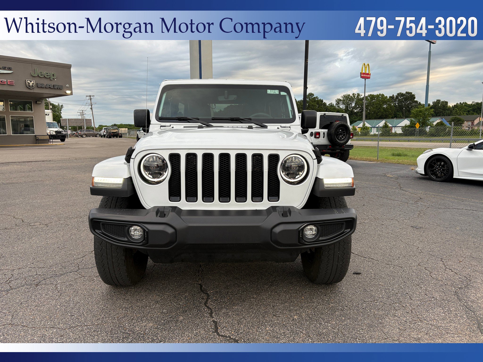 Used 2023 Jeep Wrangler 4-Door Sahara Altitude with VIN 1C4HJXEG4PW668616 for sale in Clarksville, AR